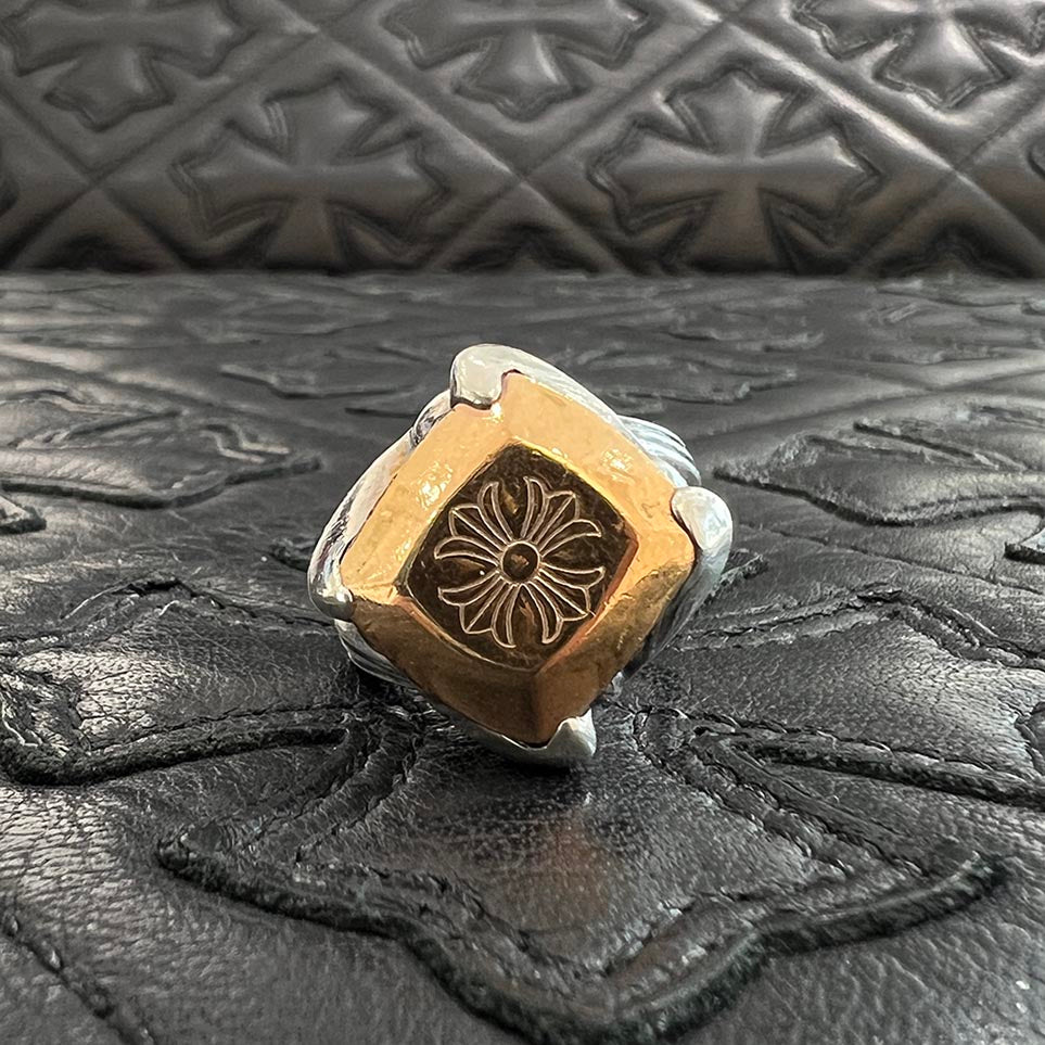 CHROME HEARTS COCK TAIL #4 CH Plus Ring Size 9号 クロムハーツ カクテル＃4 CHプラス リング サイズ9号