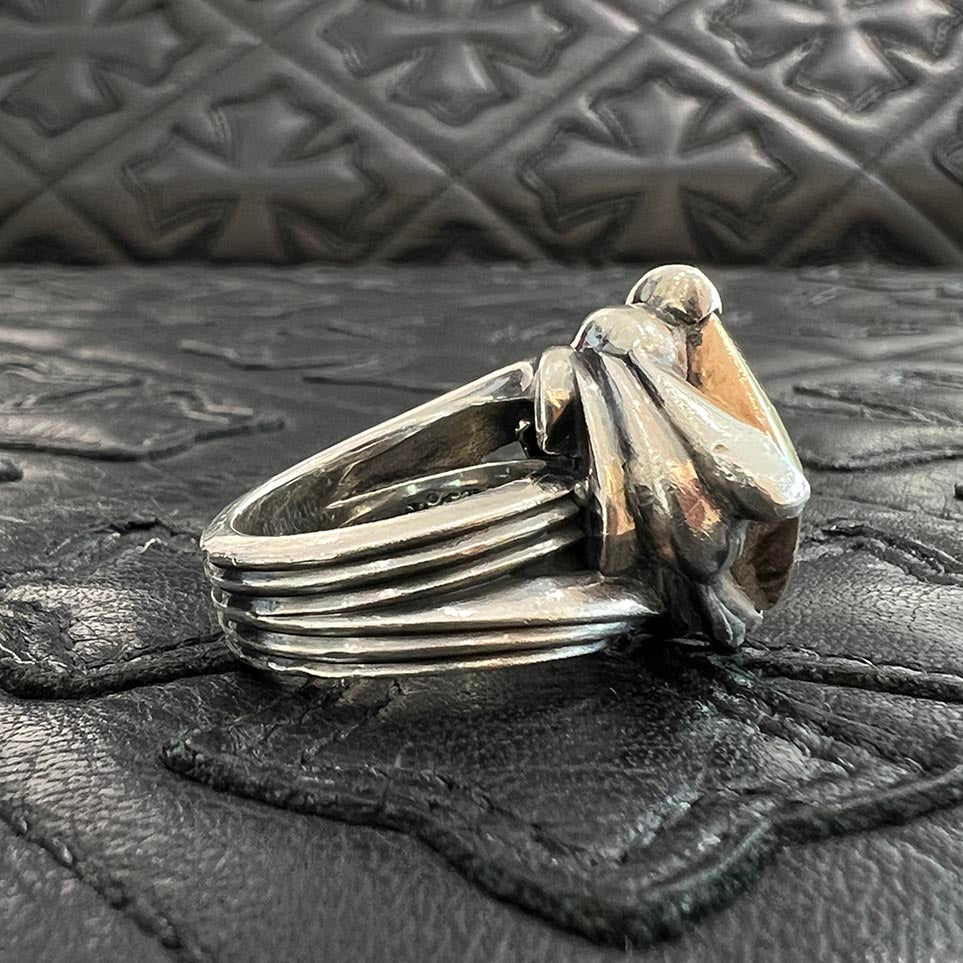 CHROME HEARTS COCK TAIL #4 CH Plus Ring Size 9号 クロムハーツ カクテル＃4 CHプラス リング サイズ9号