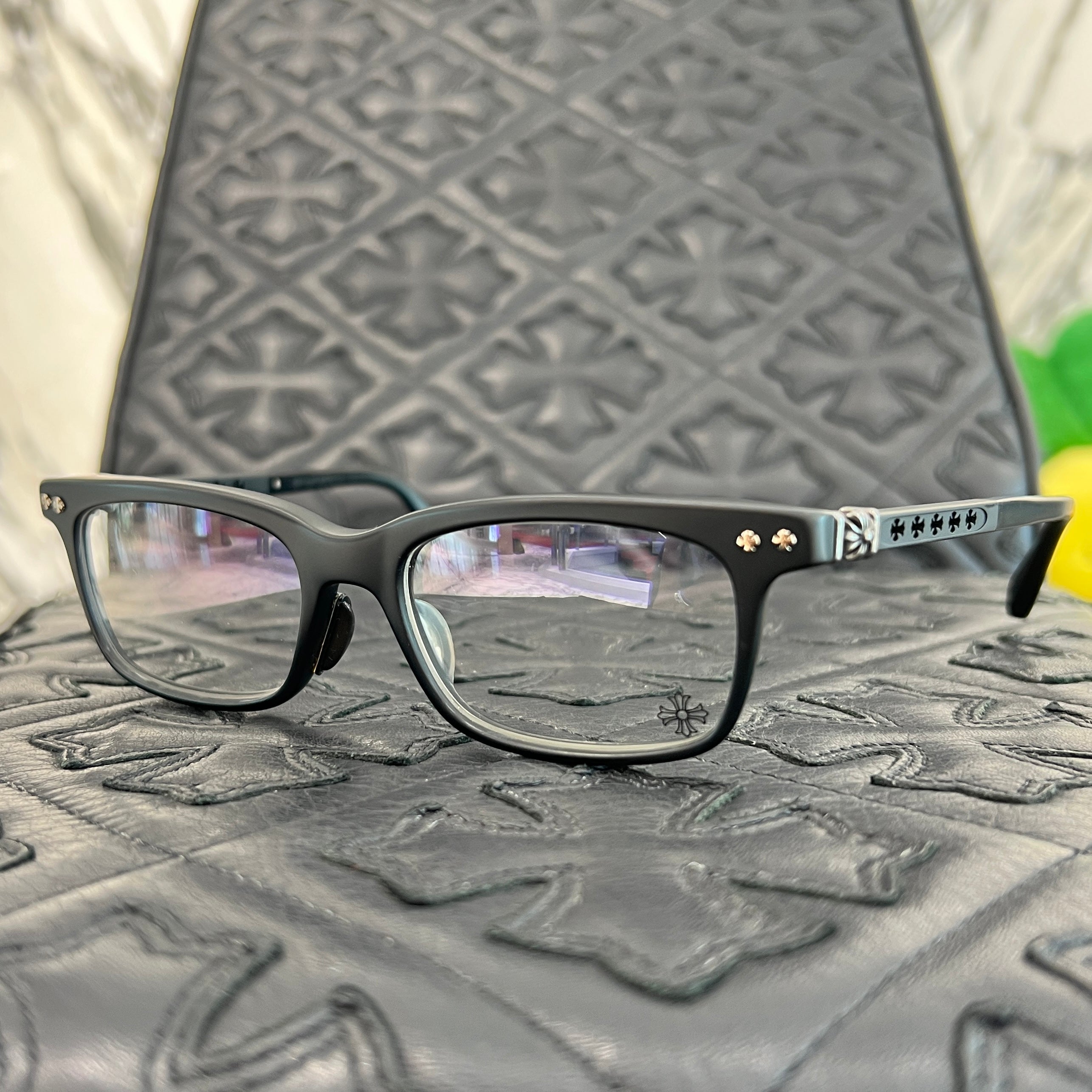 CHROME HEARTS FUN HATCH II-A Sunglasses Size 52□18-155 クロムハーツ ファンハッチII-A サングラス サイズ52□18-155