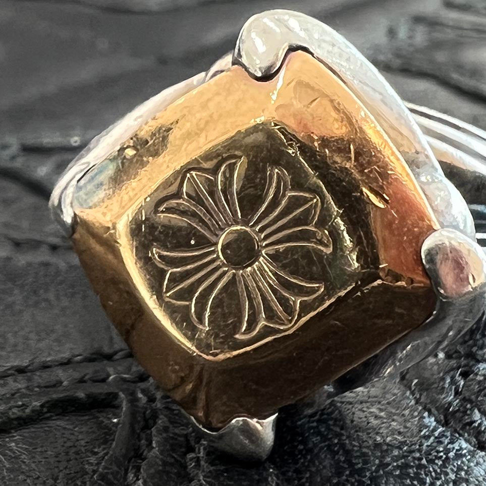 CHROME HEARTS COCK TAIL #4 CH Plus Ring Size 9号 クロムハーツ カクテル＃4 CHプラス リング サイズ9号