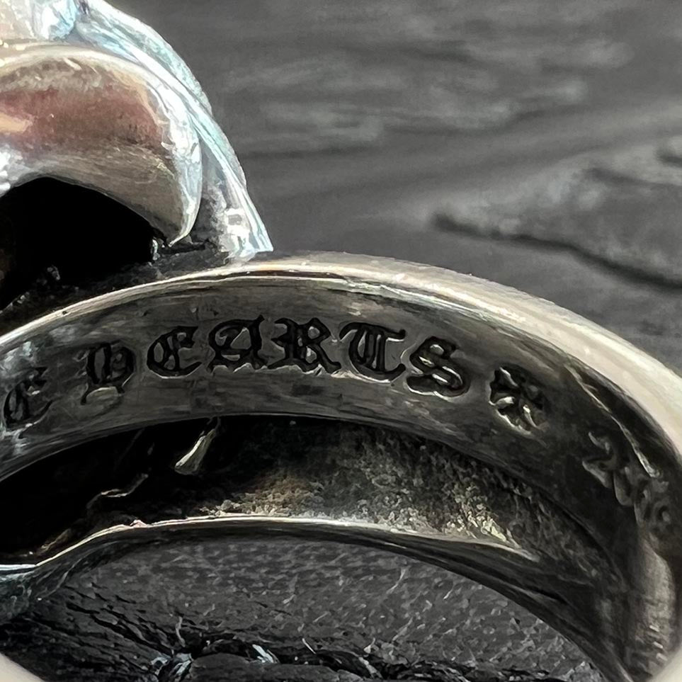 CHROME HEARTS COCK TAIL #4 CH Plus Ring Size 9号 クロムハーツ カクテル＃4 CHプラス リング サイズ9号
