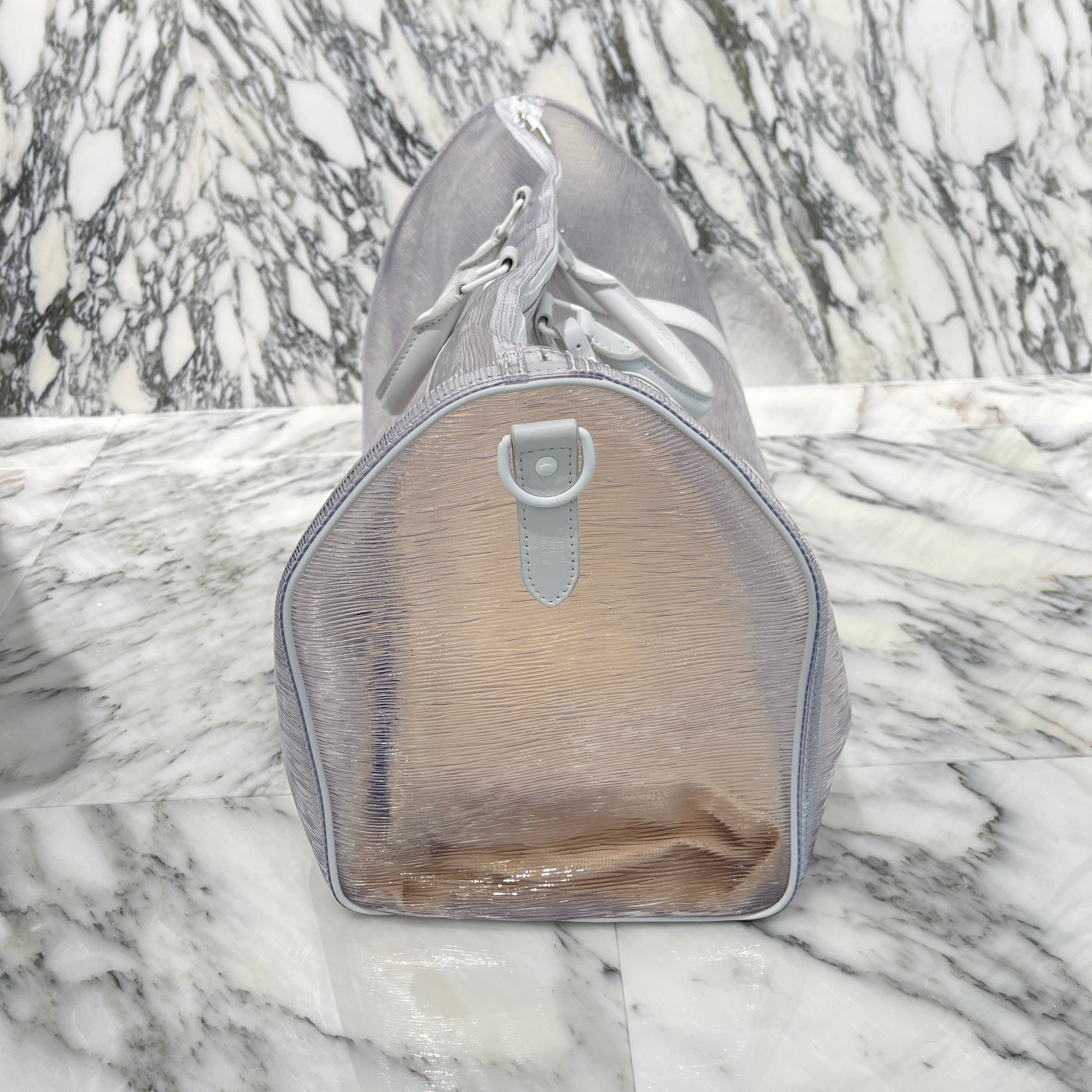 LOUIS VUITTON 2019SS Epi Keepall Bandouliere 50 M55814 ルイヴィトン エピ プラージュ キーポル バンドリエール 50