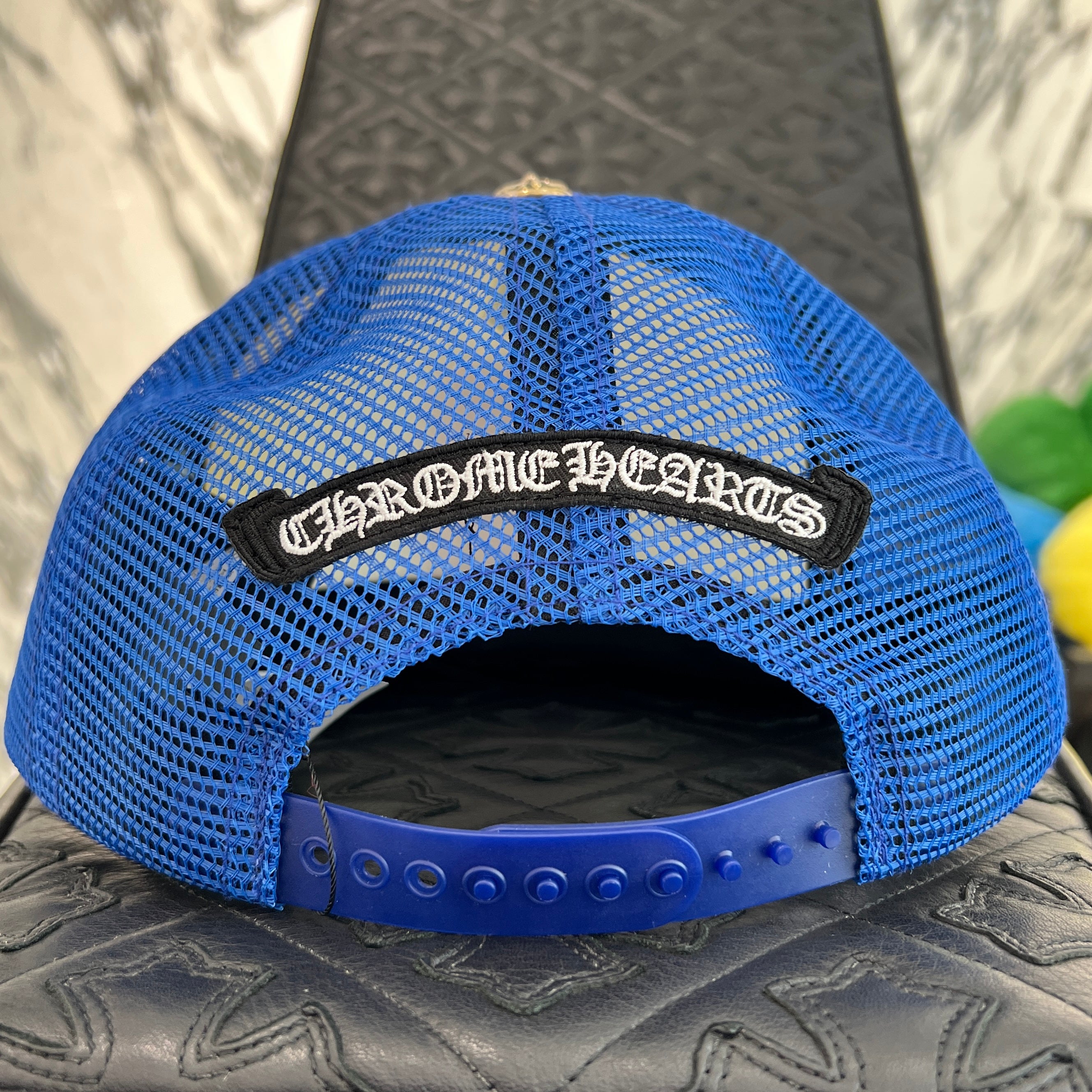 帽子 Chrome Hearts Baseball Cap Vertical Logo CHROME HEARTS Vertical Logo Baseball Cap - SOLD