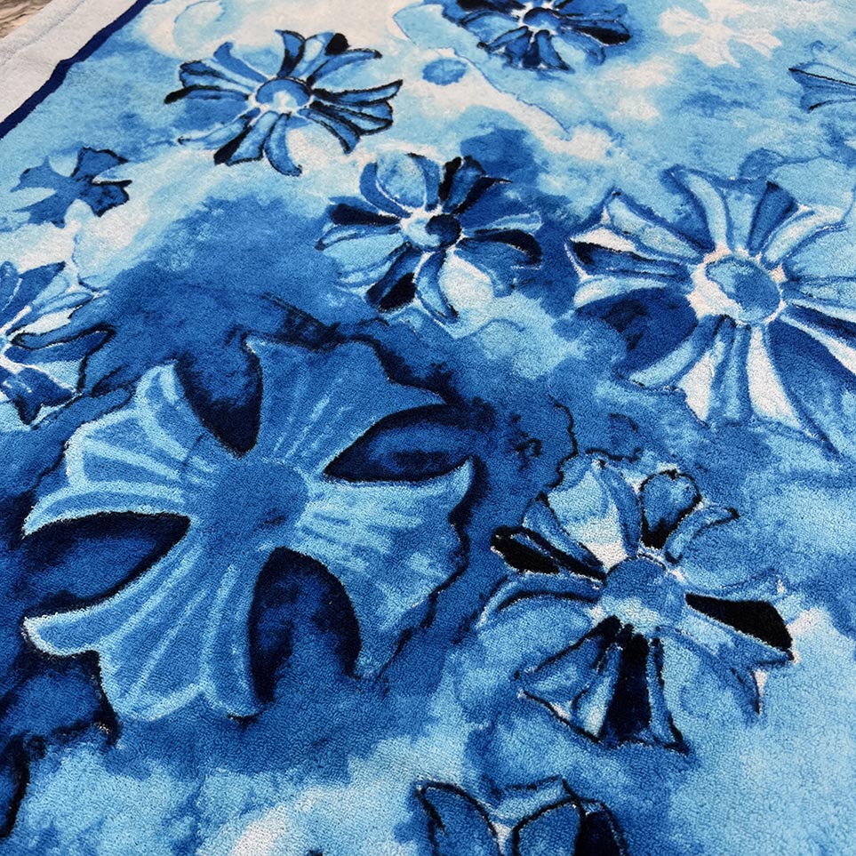 CHROME HEARTS CH Plus Jacquard Beach Towel クロムハーツ CHプラス