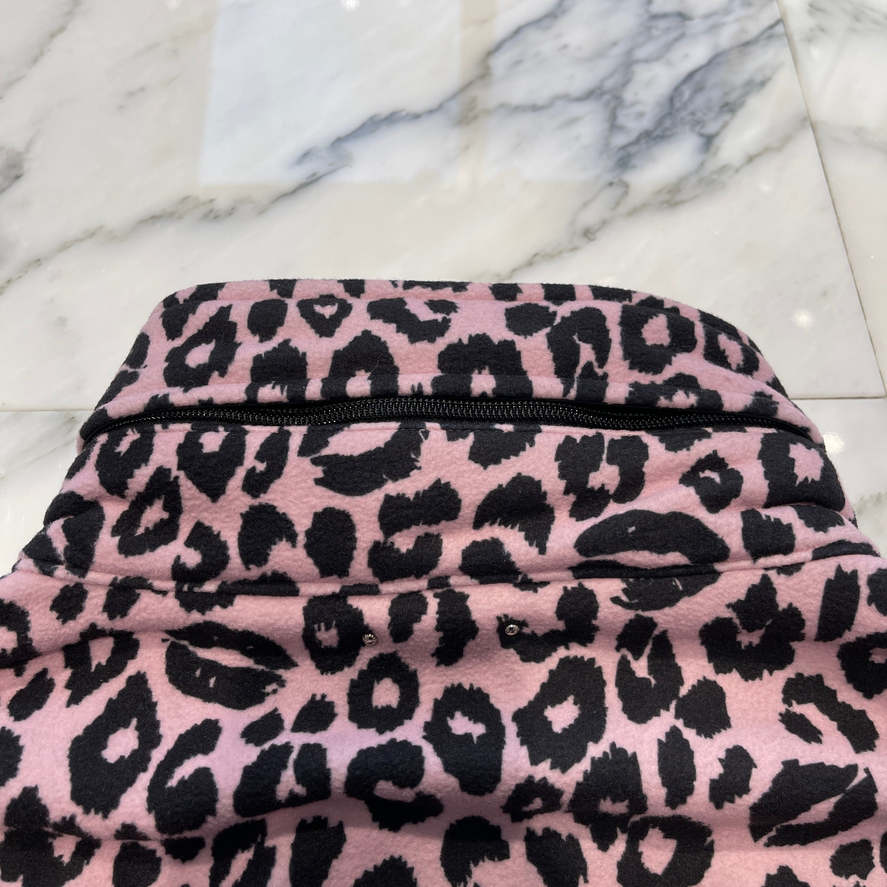 MINEDENIM 2021AW Lips Leopard Fleece Big BZ 2402-9002-12-032 Size 3 マインデニム リップス レオパルド フリース ビッグ ブルゾン サイズ3