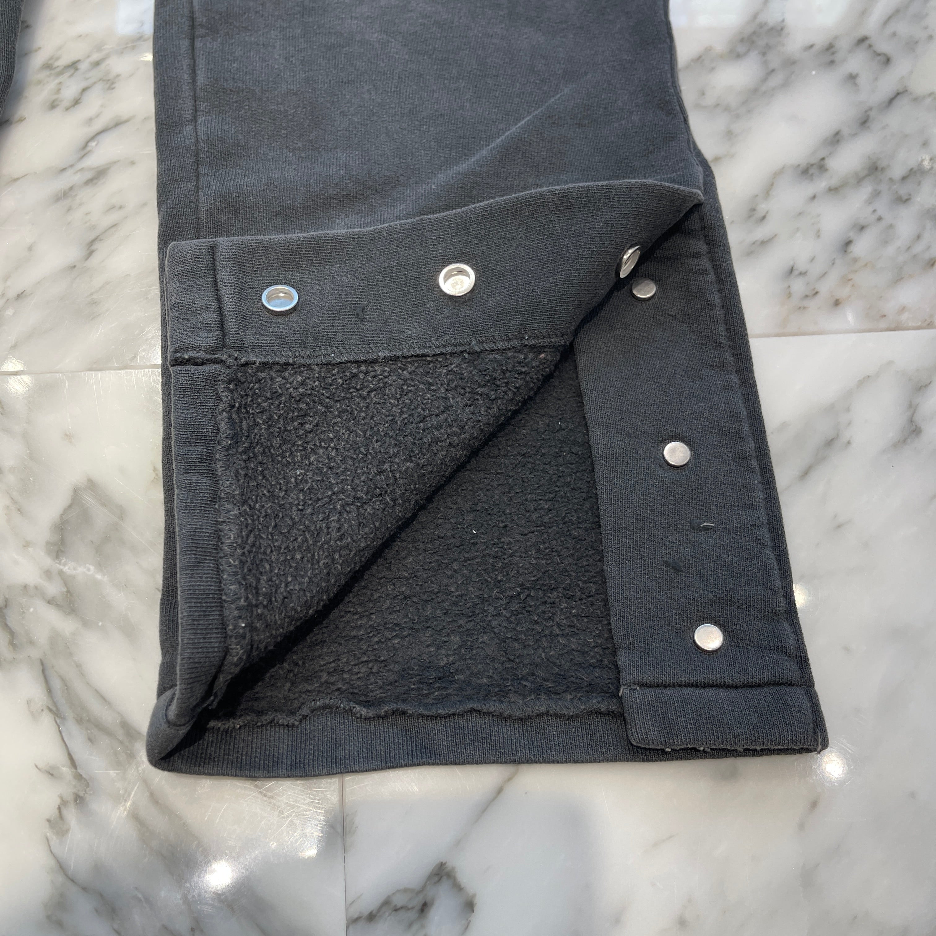 ASKYURSELF × KIM DUONG SPILIT JOGGER HALF DENIM SWEAT PANTS Size XL アスクユアセルフ ×  キムドゥオング スピリット ジョガー ハーフデニム スウェットパンツ サイズXL