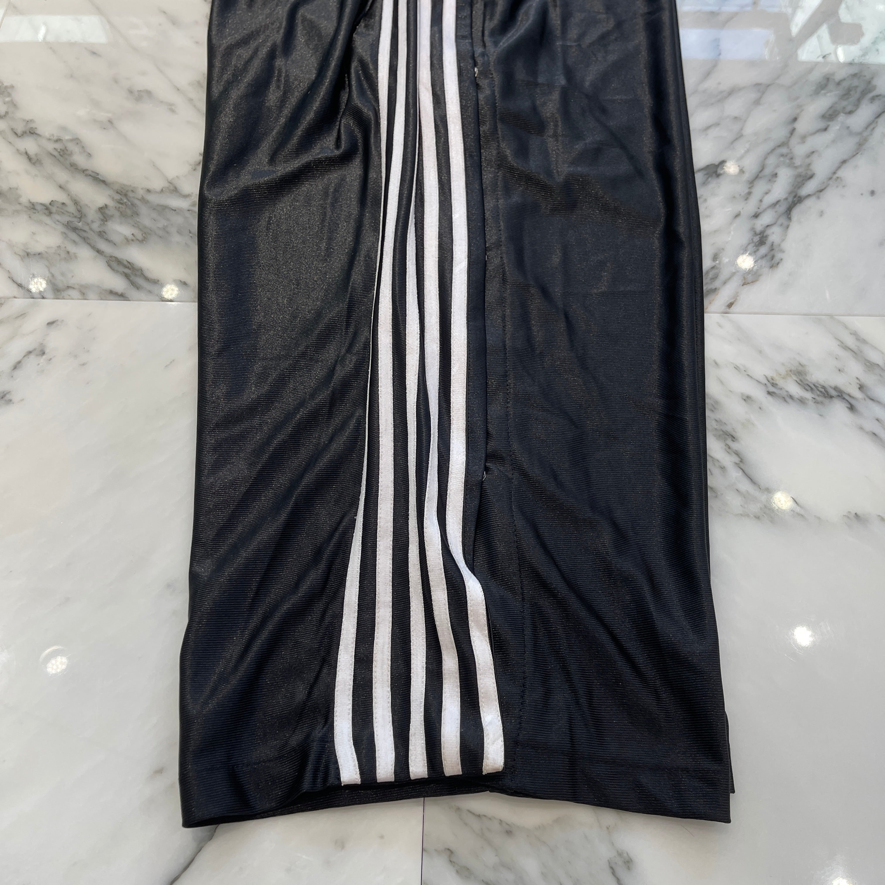 YORI SPORT 2024SS 5 STRIPE MGNETIC RIP OFF Mesh Long Pants SS24YORI-8-BLK Size 32 ヨリ スポーツ 5ストライプ マグネチック リップオフ メッシュロングパンツ サイズ32