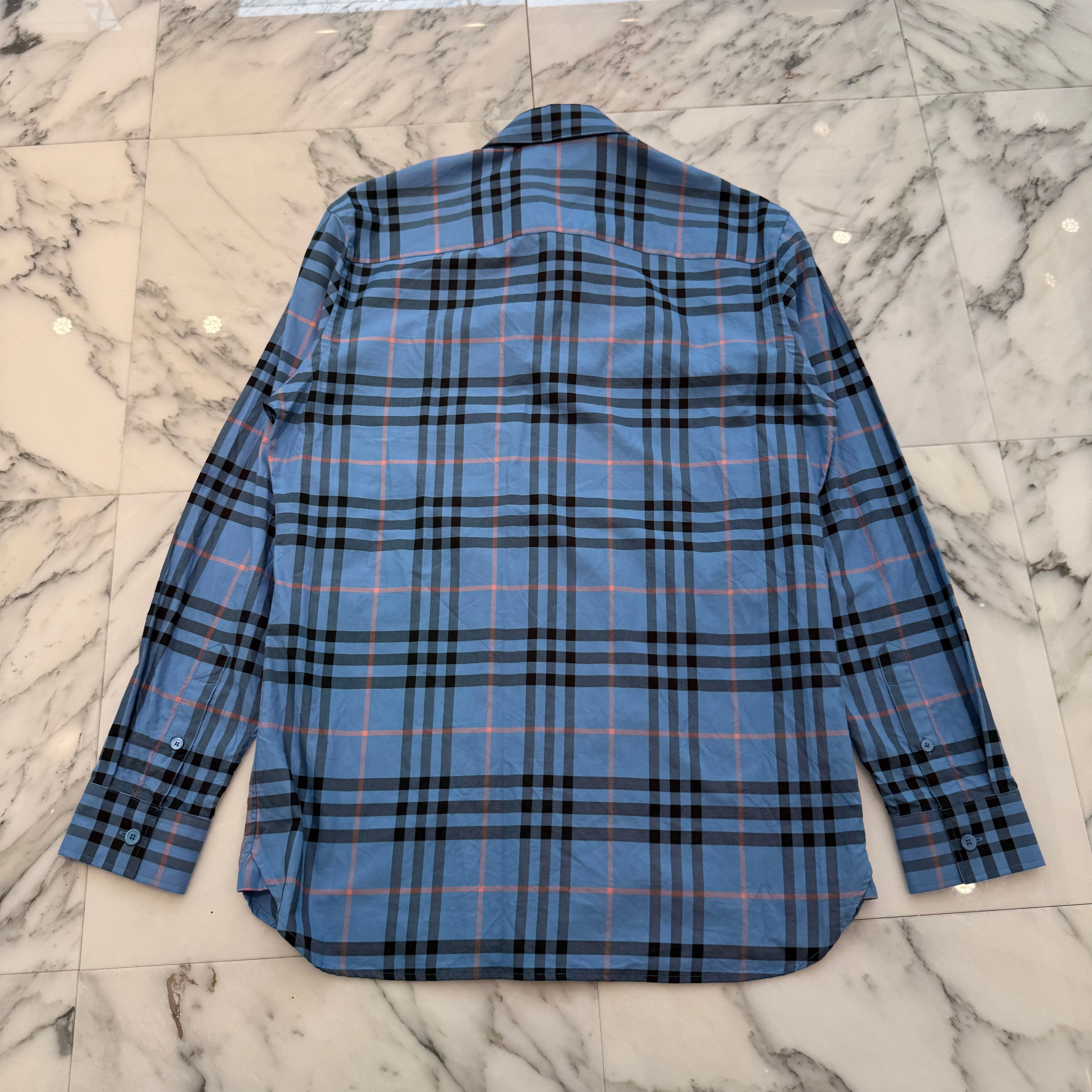 BURBERRY Cotton Checked Shirt 8071522 Size S バーバリー コットン チェックド シャツ サイズS