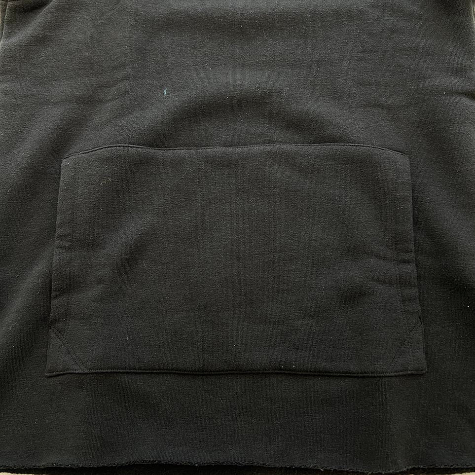 CHROME HEARTS Y NOT Cemetery Cross Leather Patch Pocket Sweat Tee Size S クロムハーツ ワイノット セメタリークロス レザーパッチ ポケット スウェット Tシャツ サイズS