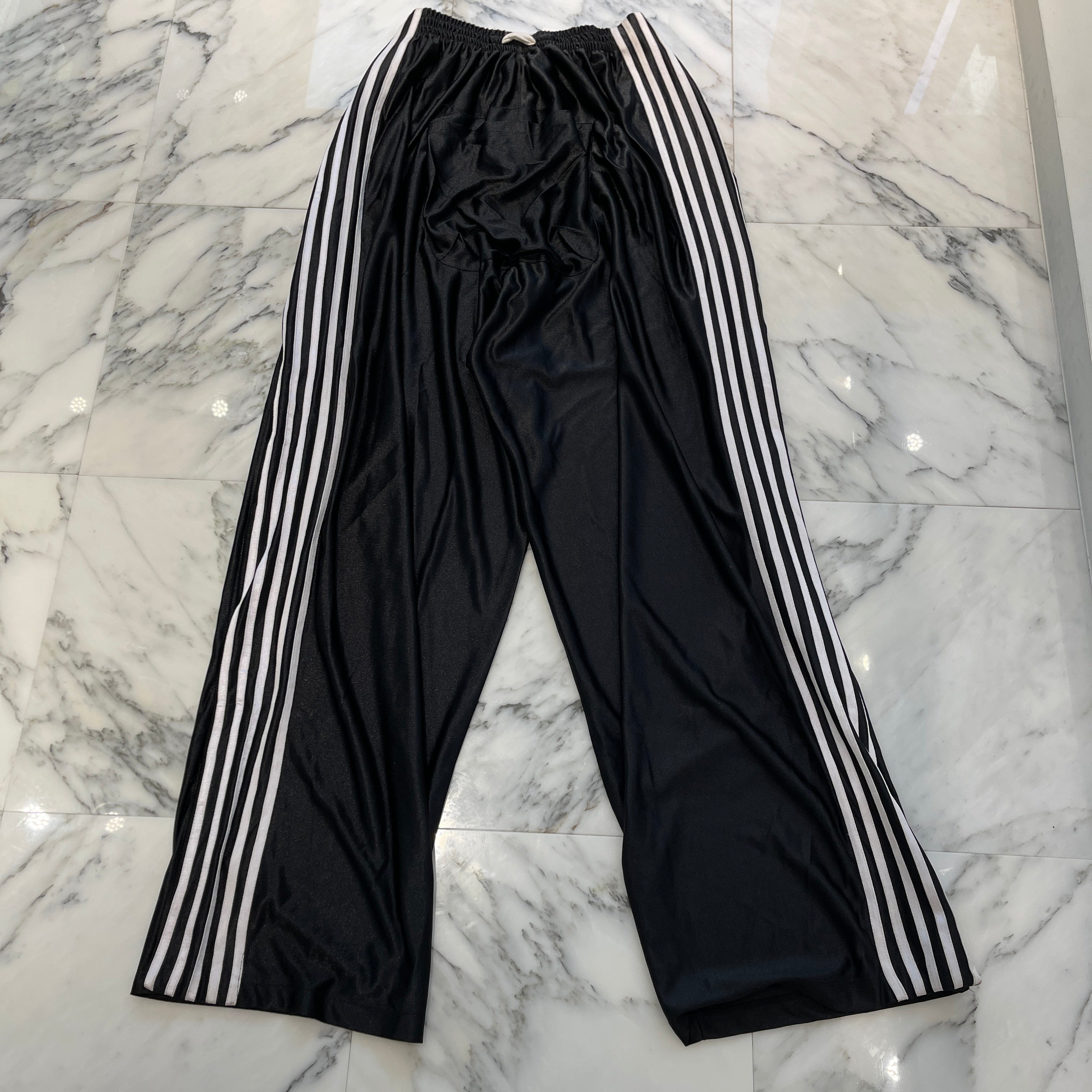 YORI SPORT 2024SS 5 STRIPE MGNETIC RIP OFF Mesh Long Pants SS24YORI-8-BLK Size 32 ヨリ スポーツ 5ストライプ マグネチック リップオフ メッシュロングパンツ サイズ32