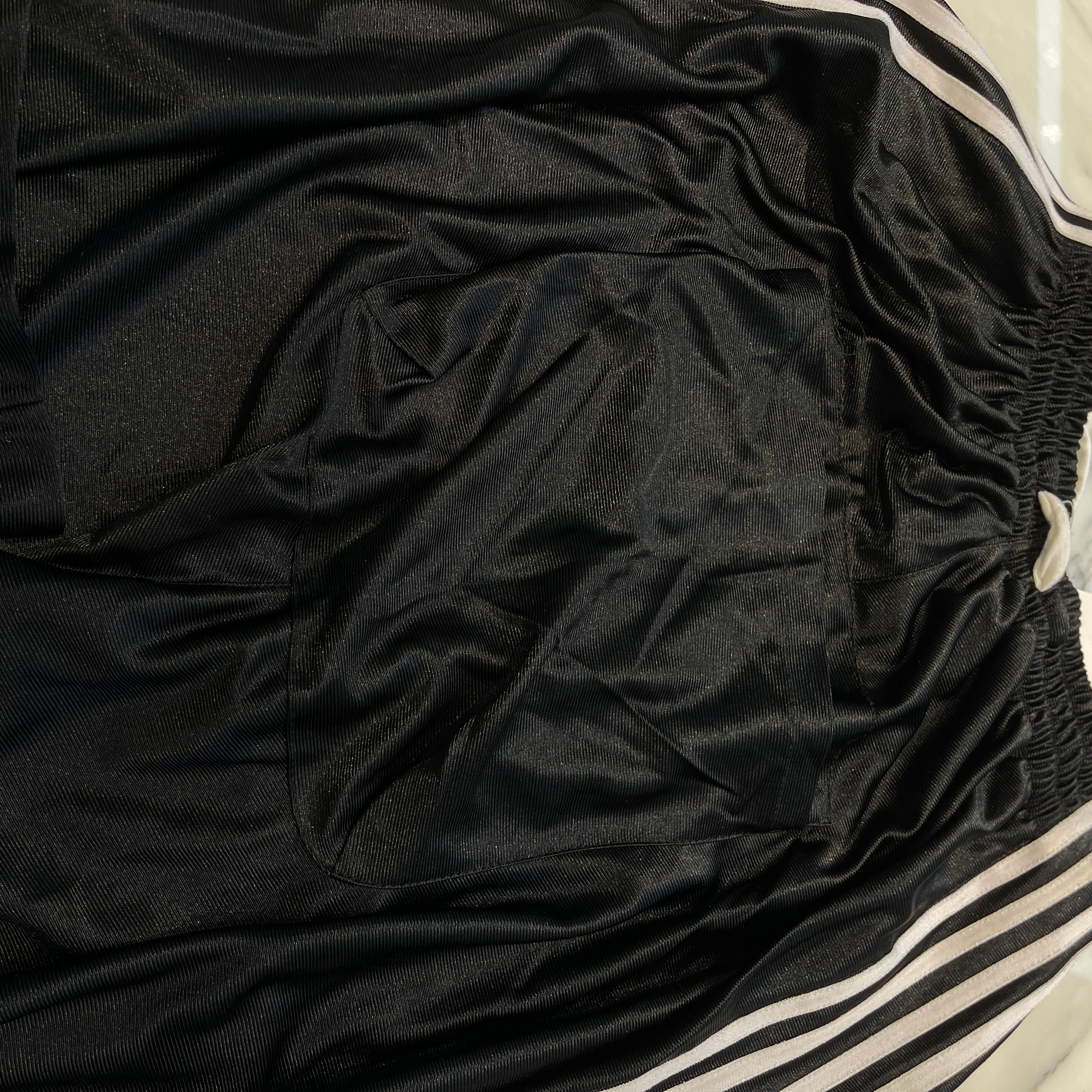 YORI SPORT 2024SS 5 STRIPE MGNETIC RIP OFF Mesh Long Pants SS24YORI-8-BLK Size 32 ヨリ スポーツ 5ストライプ マグネチック リップオフ メッシュロングパンツ サイズ32