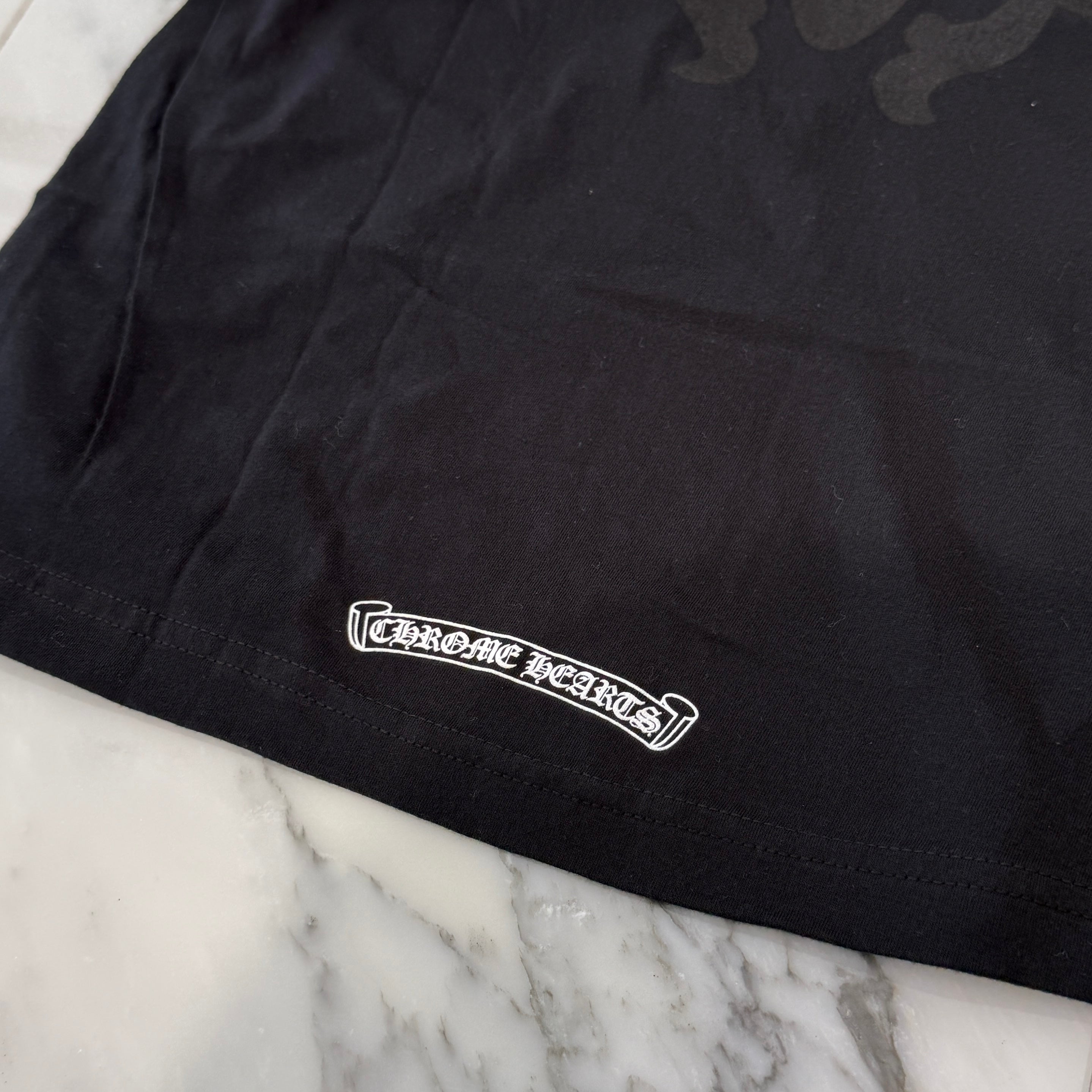 CHROME HEARTS Back Arch Logo USA Dagger Print Tee Size M クロムハーツ バックアーチロゴ USA ダガー プリントTシャツ サイズM