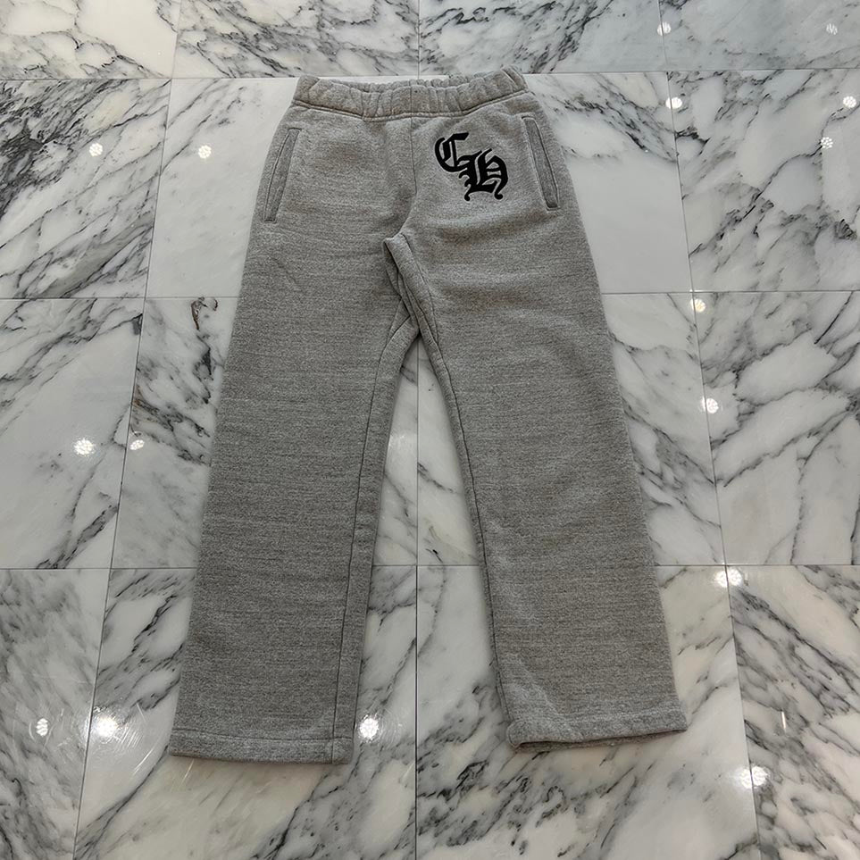 CHROME HEARTS 2025SS Y NOT CH Applique Embroidery Sweat Long Pants Size S クロムハーツ ワイノット CHアップリケ刺繡 スウェットロングパンツ サイズS
