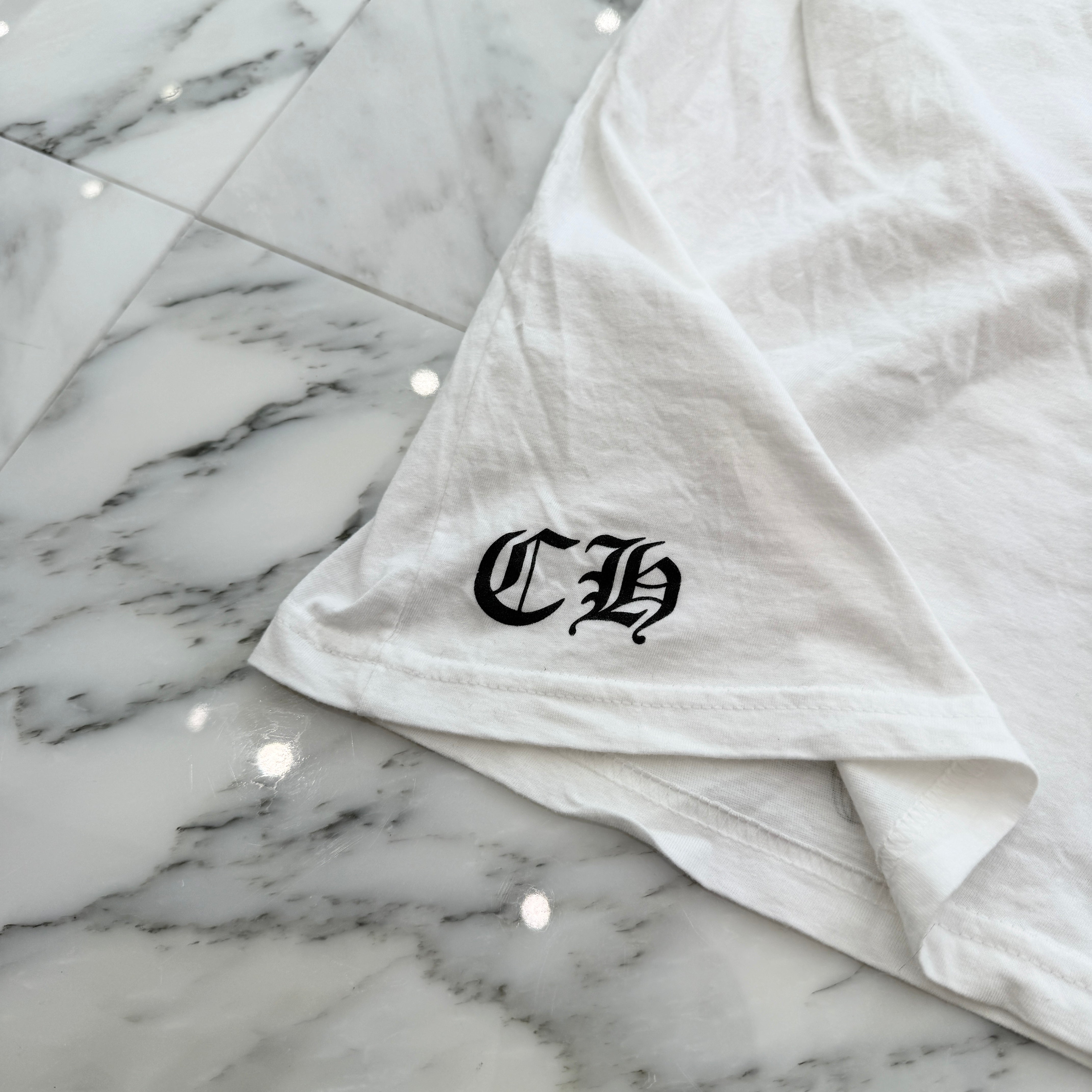 CHROME HEARTS Horseshoe T Bar Logo Tee Size M クロムハーツ ホースシュー Tバーロゴ Tシャツ サイズM