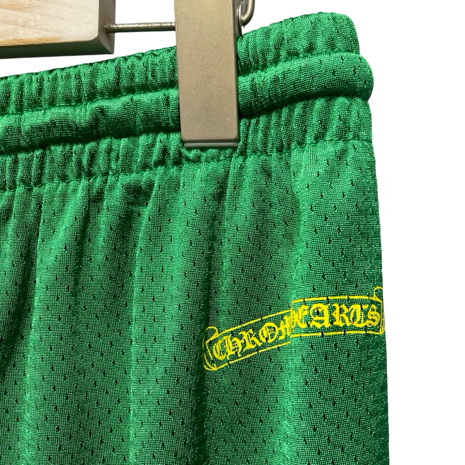 CHROME HEARTS Mesh Varsity Shorts Size XL