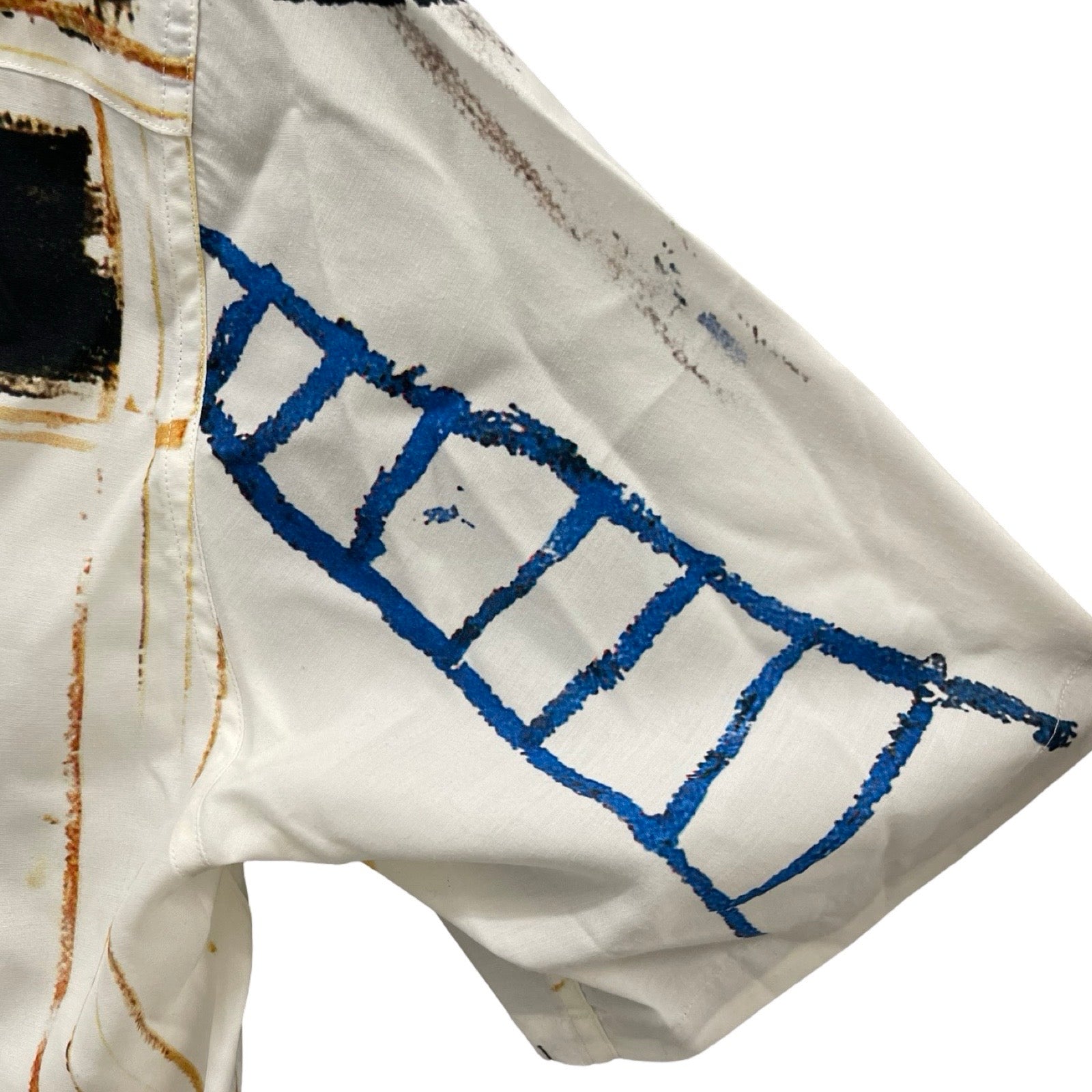 WACOMARIA 2023SS GUILTY PARTIES JEAN-MICHEL BASQUIAT HAWAIIAN SHIRT Size L