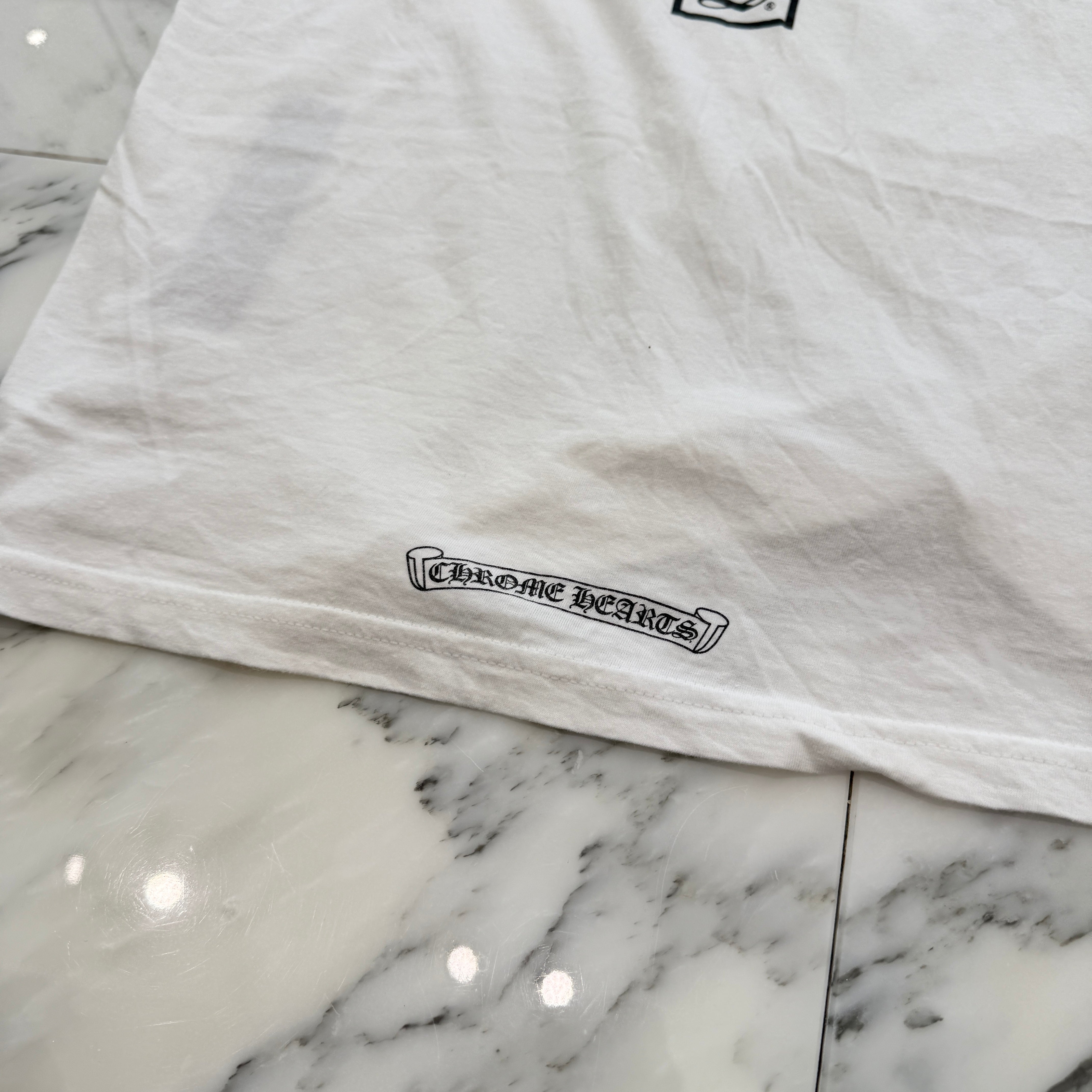 CHROME HEARTS Horseshoe T Bar Logo Tee Size M クロムハーツ ホースシュー Tバーロゴ Tシャツ サイズM