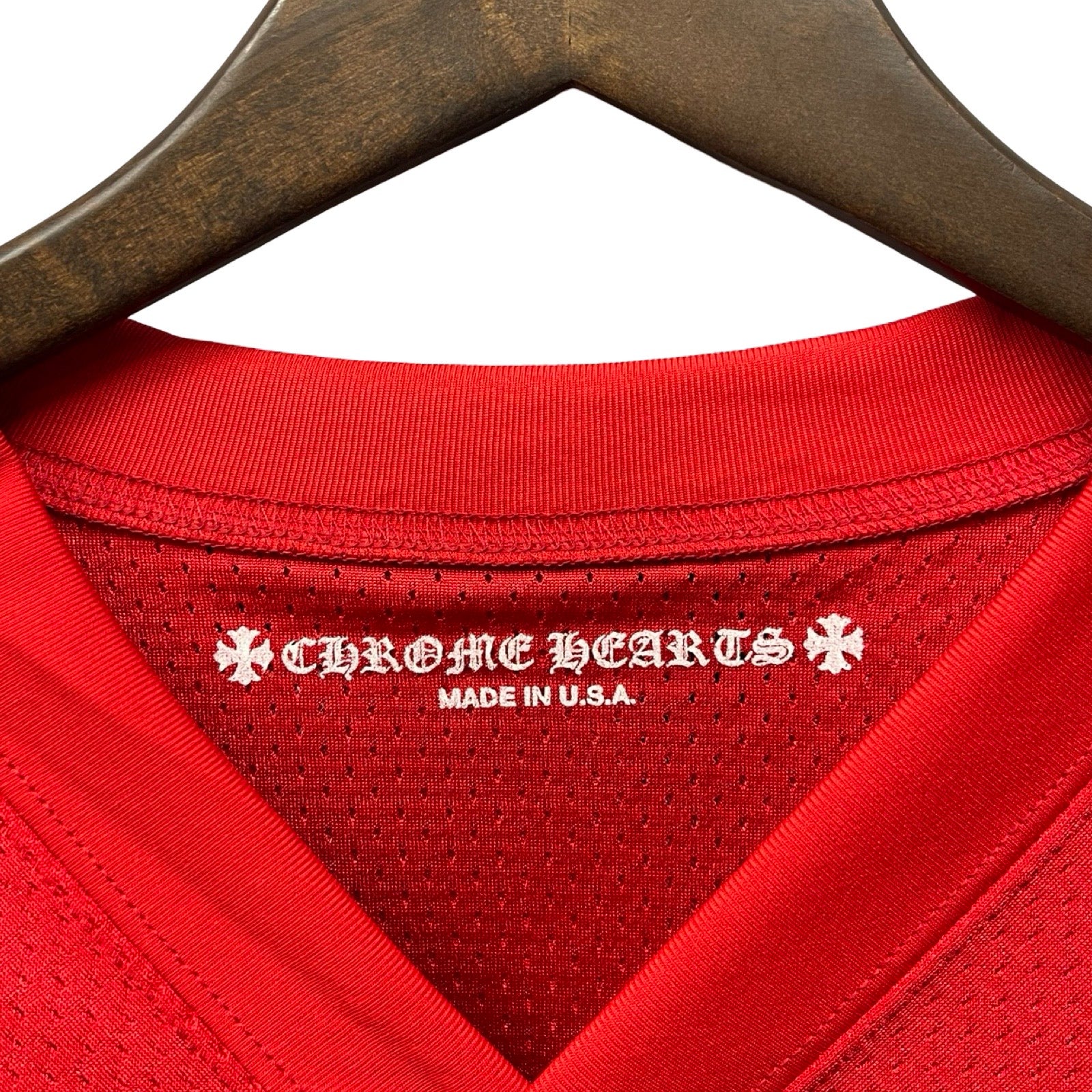 CHROME HEARTS Matty "TEAM" Mesh Warm Up Jersey Size S