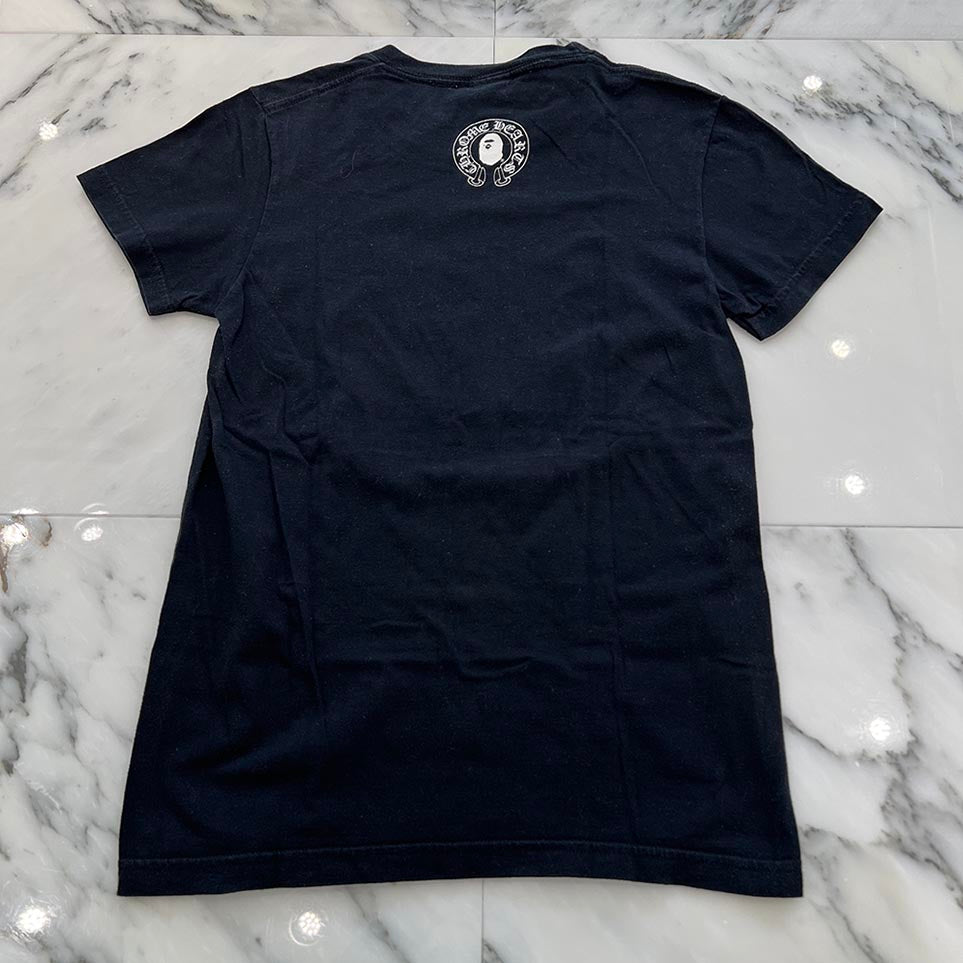 CHROME HEARTS × A BATHING APE Baby Milo Horseshoe Tee Size S クロムハーツ × アベイシングエイプ ベイビーマイロ ホースシュー Tシャツ サイズS