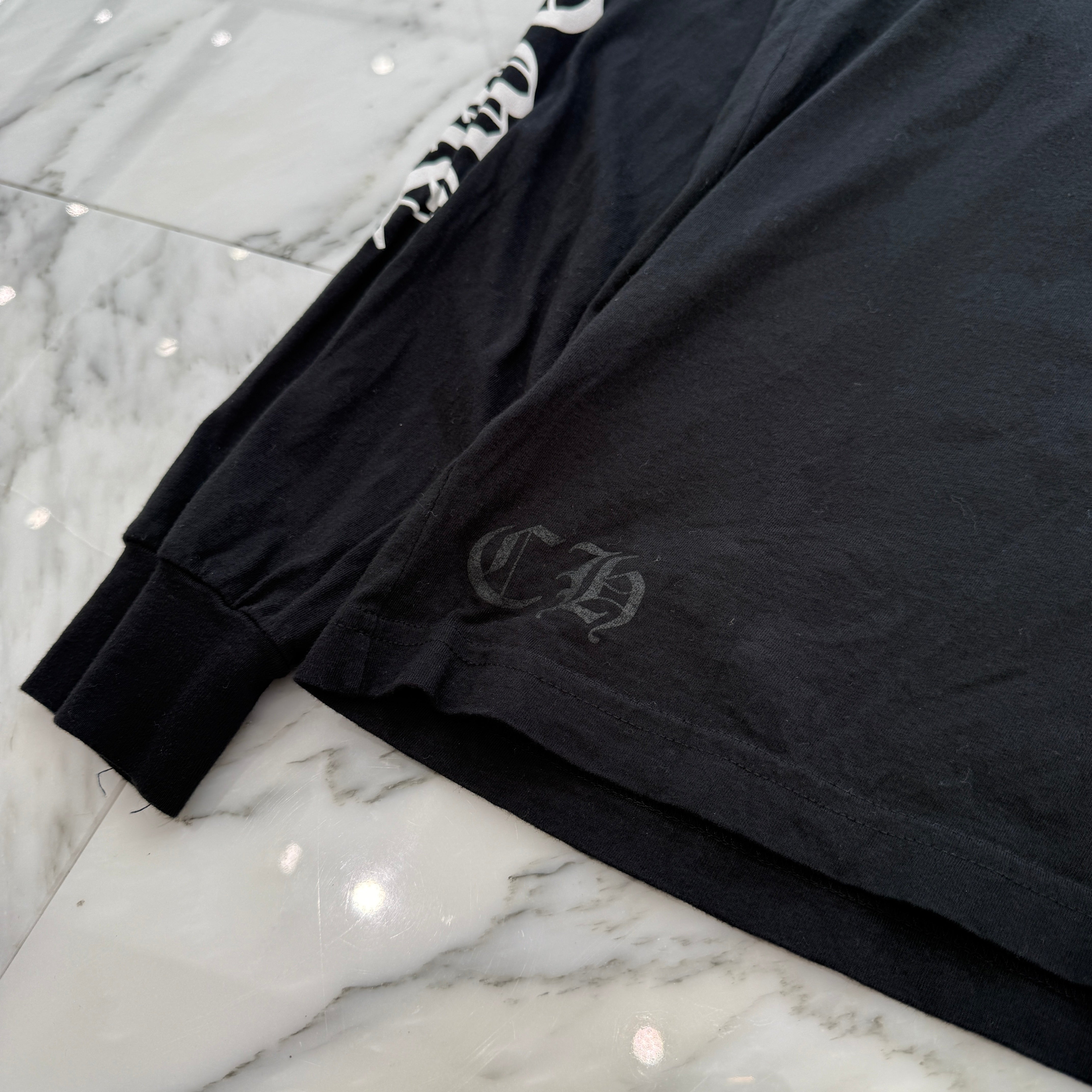CHROME HEARTS Neck Logo Long Sleeve Tee Size XXL クロムハーツ ネックロゴ ロングスリーブTシャツ サイズXXL