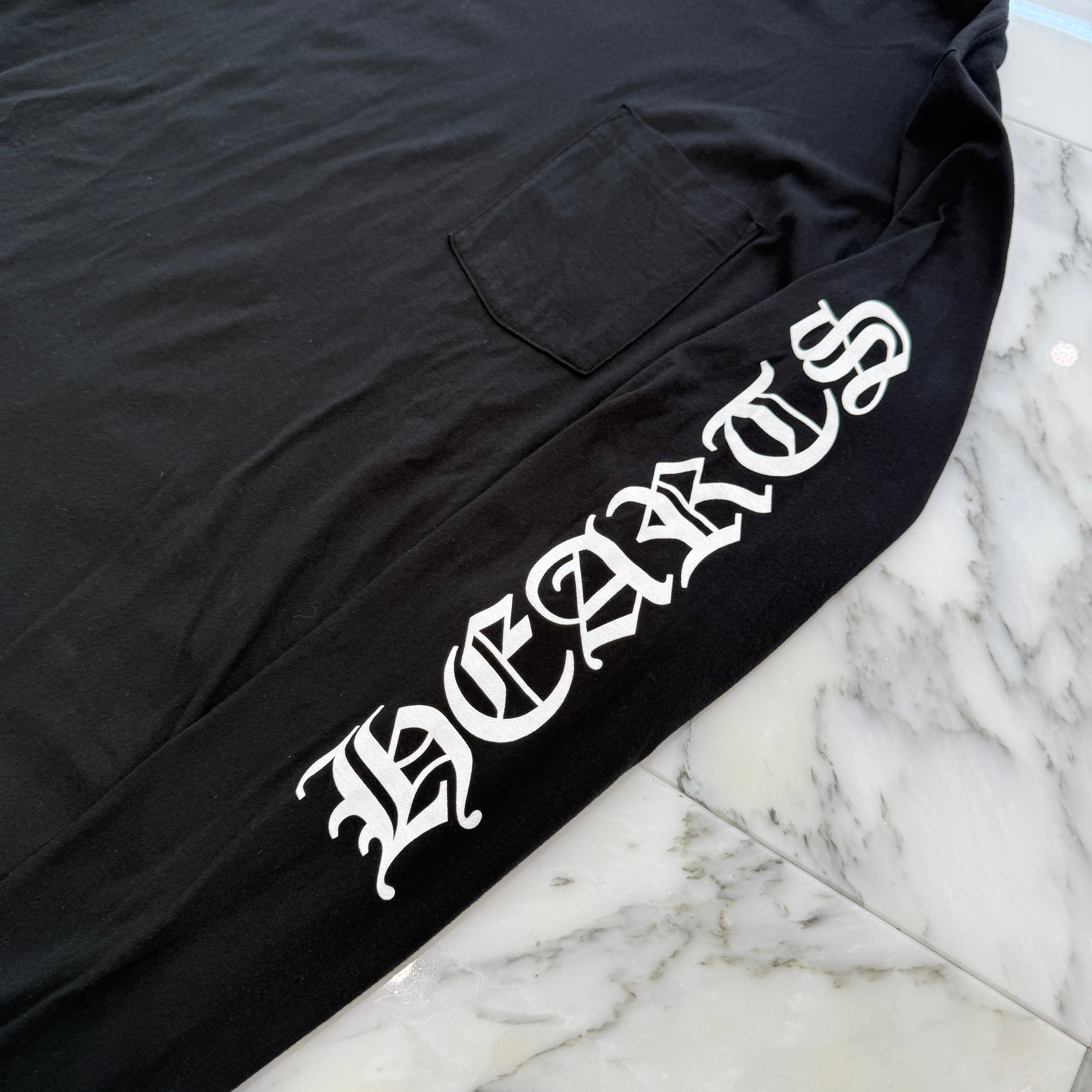 CHROME HEARTS Neck Logo Long Sleeve Tee Size XXL クロムハーツ ネックロゴ ロングスリーブTシャツ サイズXXL