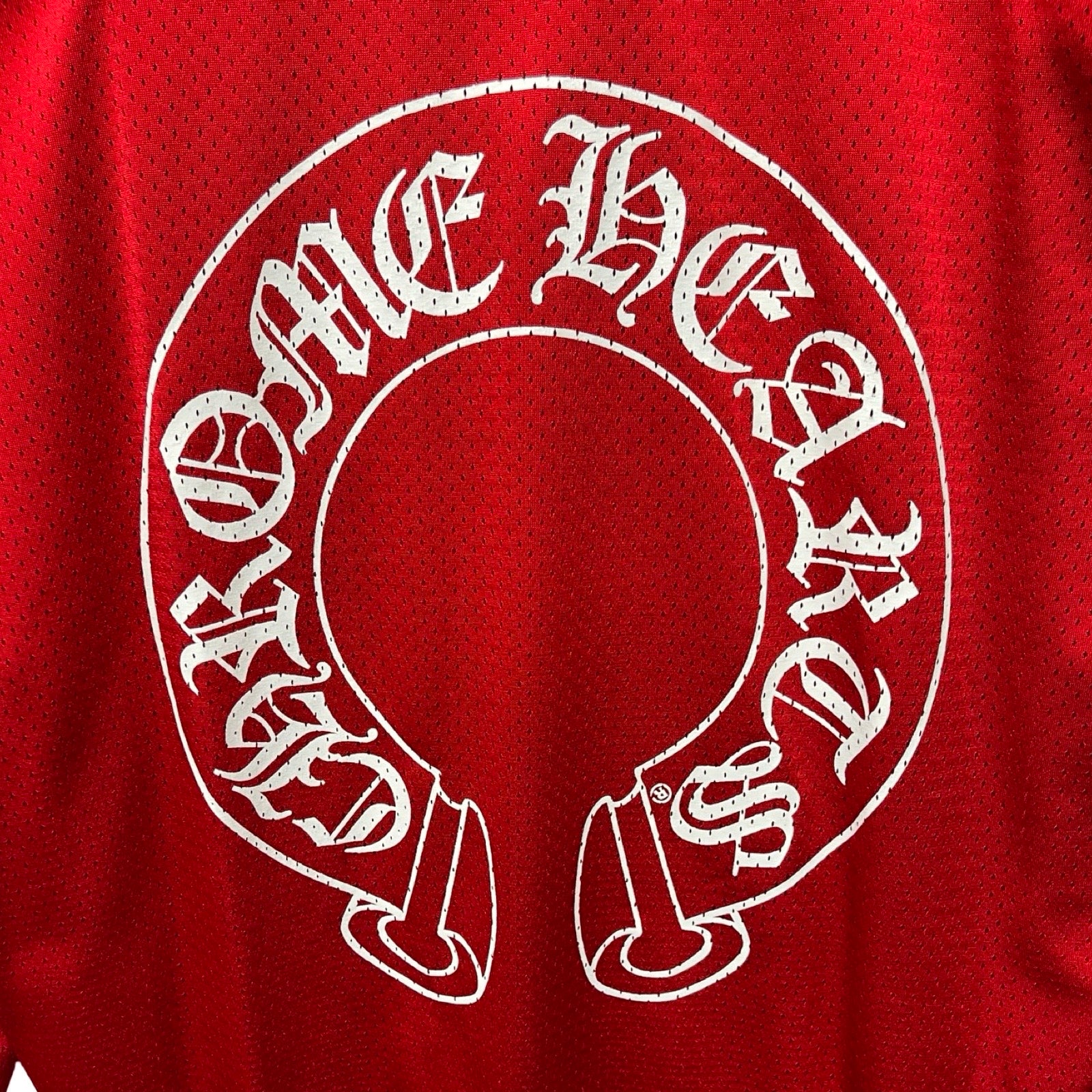 CHROME HEARTS Matty "TEAM" Mesh Warm Up Jersey Size S