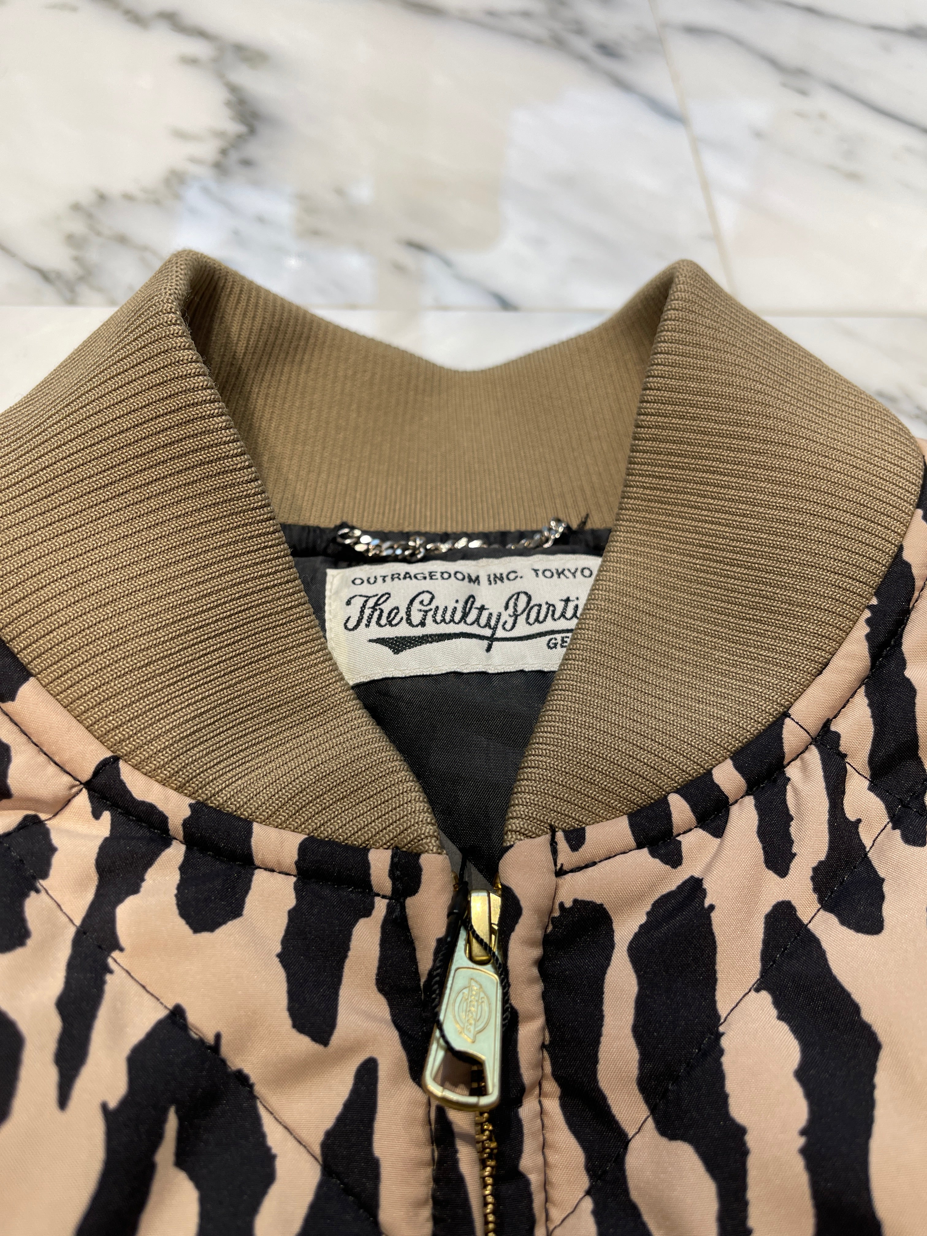 WACKO MARIA × Dickies 2023AW THE GUILTY PARTIES Leopard Quilted Jacket Size XL ワコマリア × ディッキーズ ザ・ギルティ・パーティーズ レオパルド キルティング ジャケット サイズXL