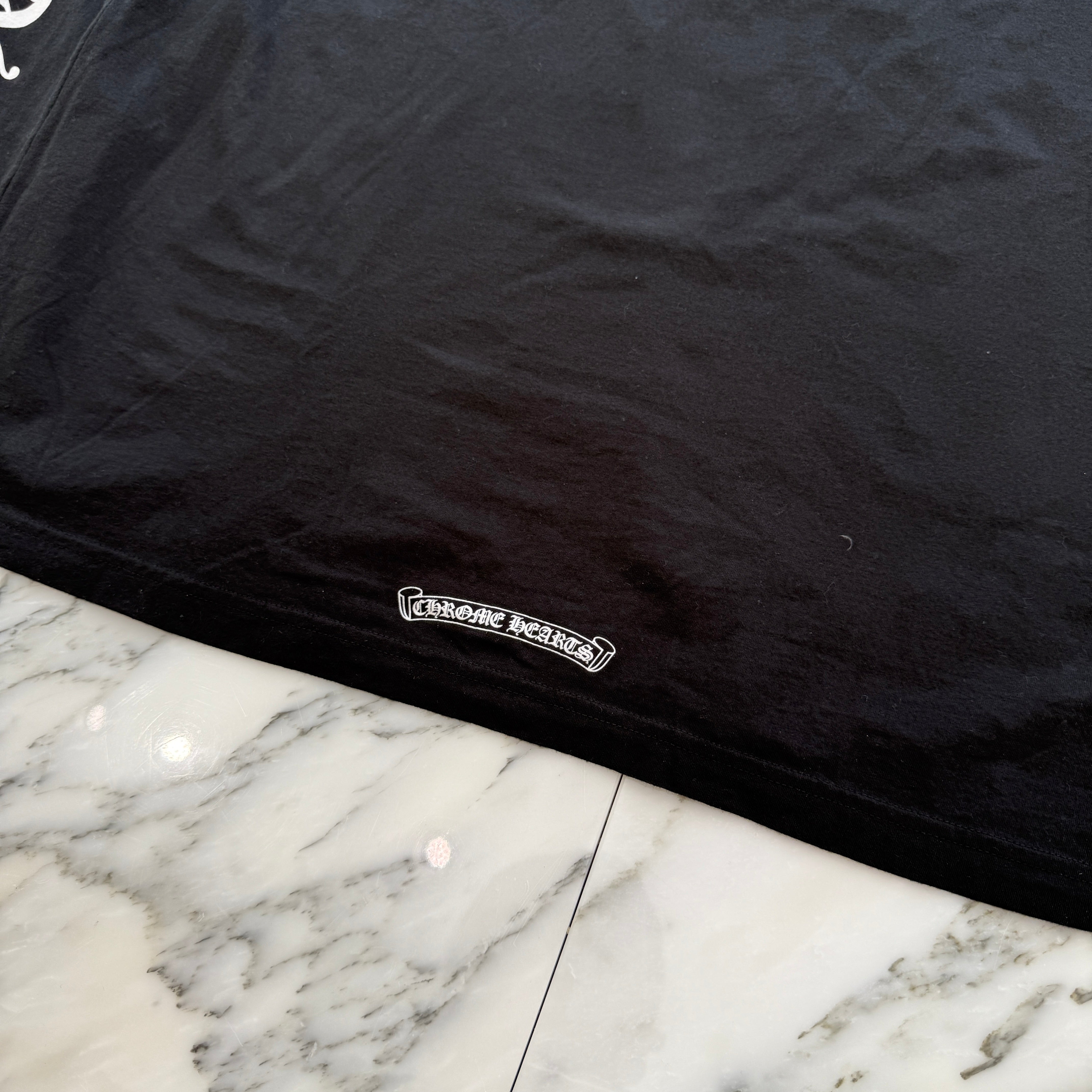 CHROME HEARTS Neck Logo Long Sleeve Tee Size XXL クロムハーツ ネックロゴ ロングスリーブTシャツ サイズXXL