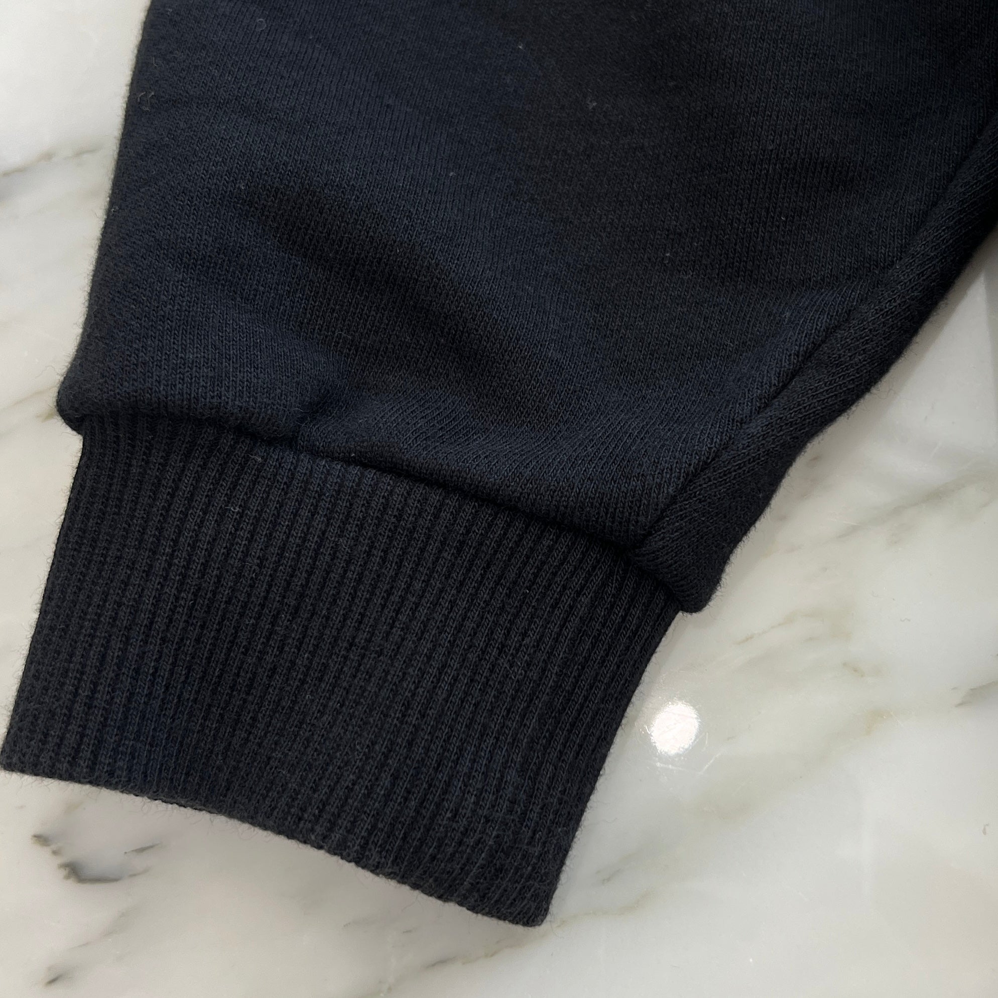 CELINE 2022SS Back Logo Print Cotton Fleece Cardigan 2Y672670Q Size M セリーヌ バックロゴプリント コットンフリースカーディガン サイズM