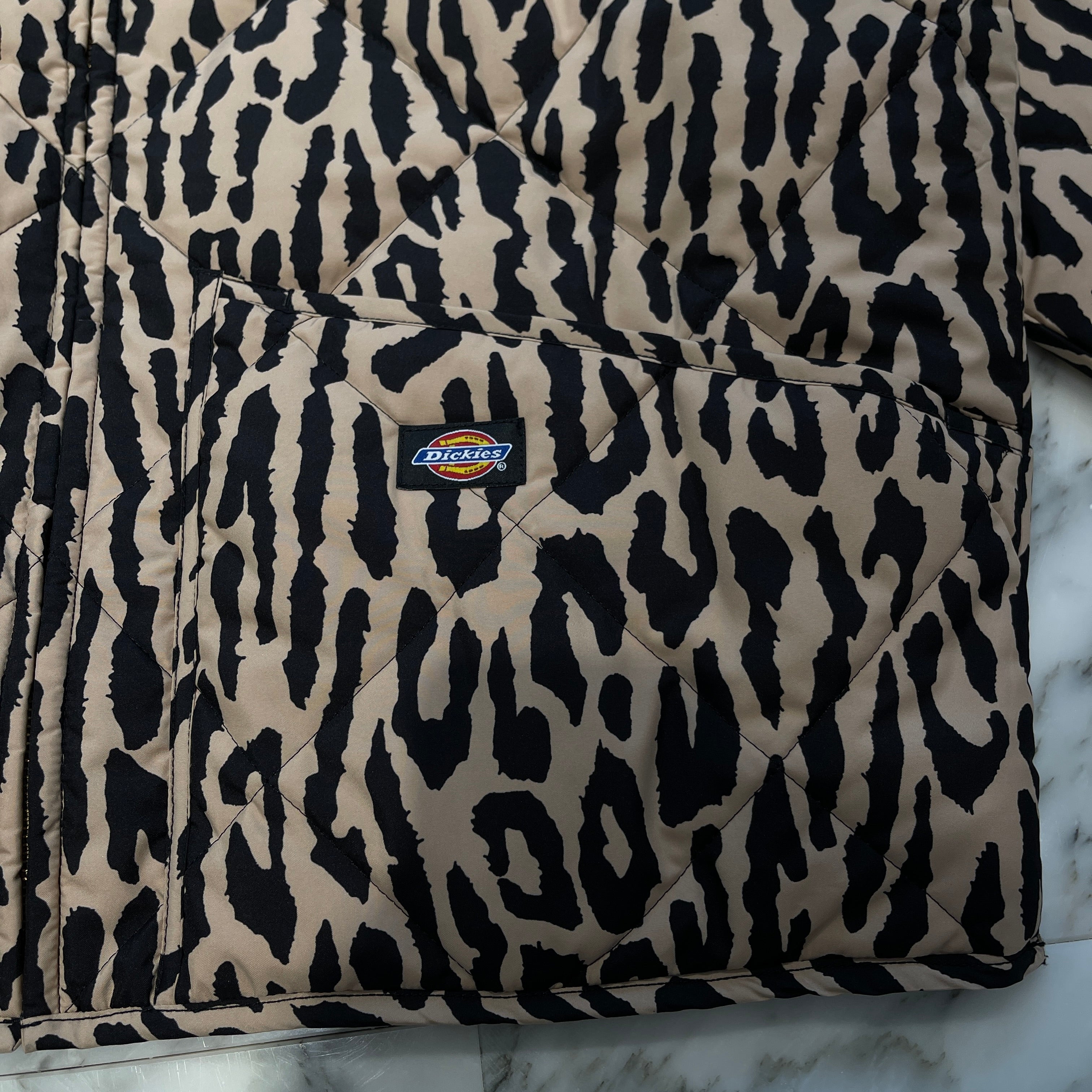 WACKO MARIA × Dickies 2023AW THE GUILTY PARTIES Leopard Quilted Jacket Size XL ワコマリア × ディッキーズ ザ・ギルティ・パーティーズ レオパルド キルティング ジャケット サイズXL