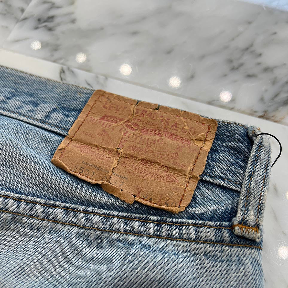 CHROME HEARTS × Levi's VNTG Cross Leather Patch Denim Pants Size 29 クロムハーツ × リーバイス ヴィンテージ クロスレザーパッチ デニムパンツ サイズ29