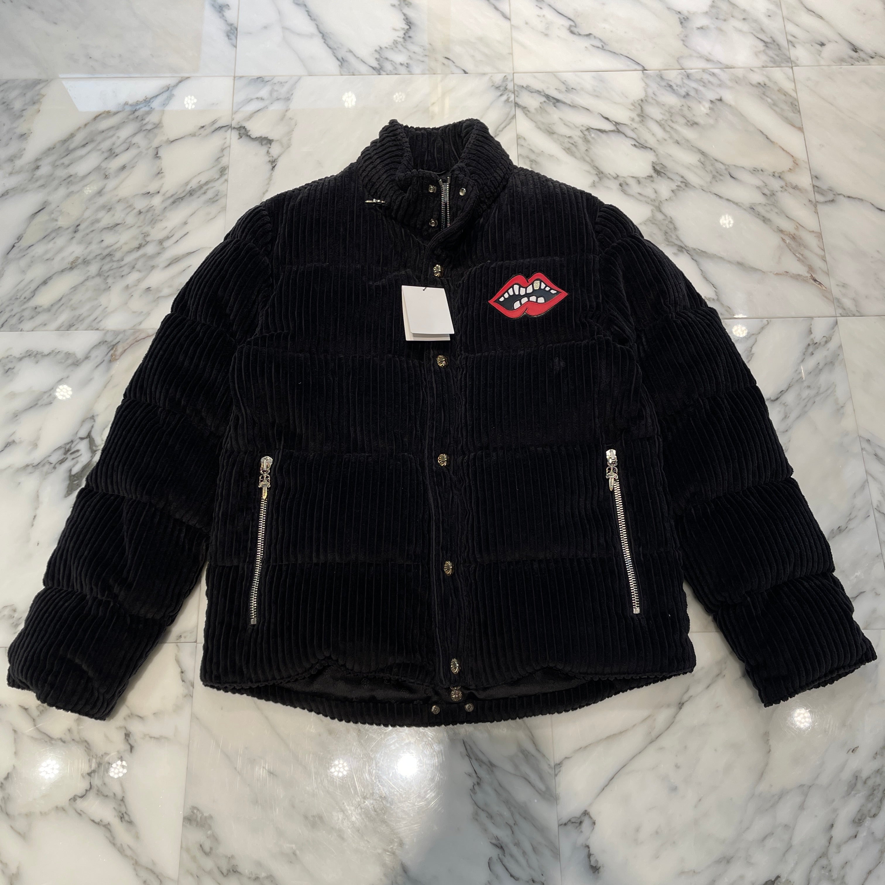 CHROME HEART × MATTY BOY Chomper Corduroy Puffer Jacket Size M クロムハーツ × マッティボーイ チョンパーコーデュロイ パファージャケット サイズM