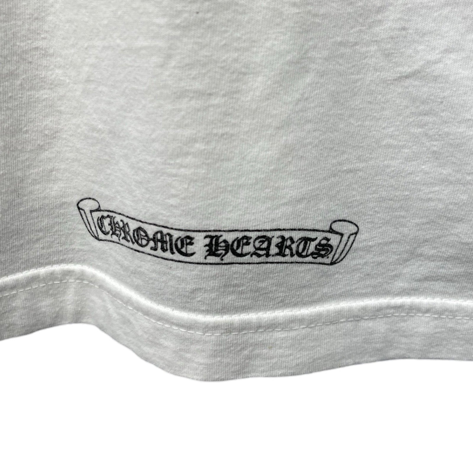 CHROME HEARTS Dagger Eye Chart Long Sleeve Tee Size L