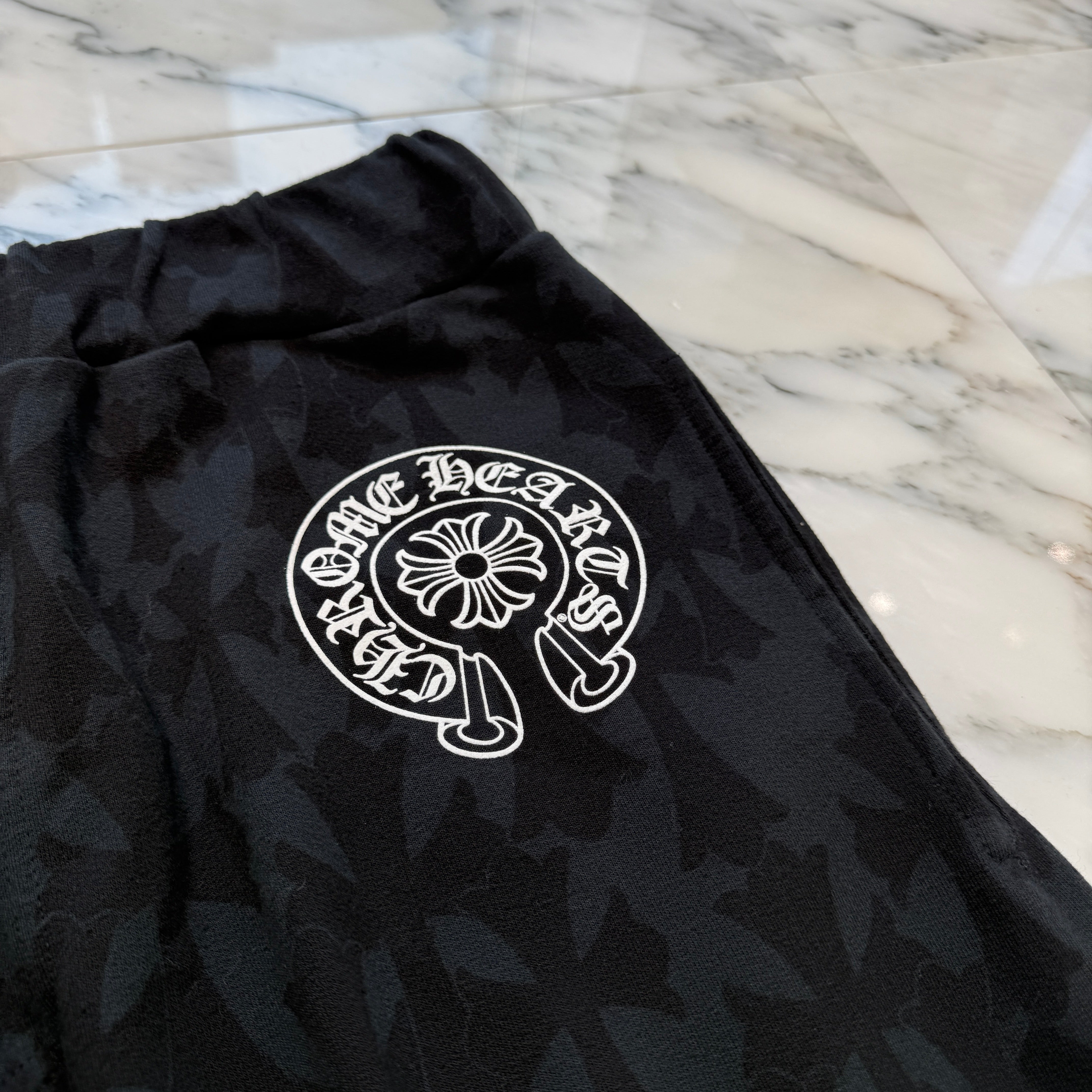 CHROME HEARTS 2024SS Graveyard Cemetery Cross Sweat Long Pants Size L クロムハーツ グレイブヤード セメタリークロス スウェットパンツ サイズL