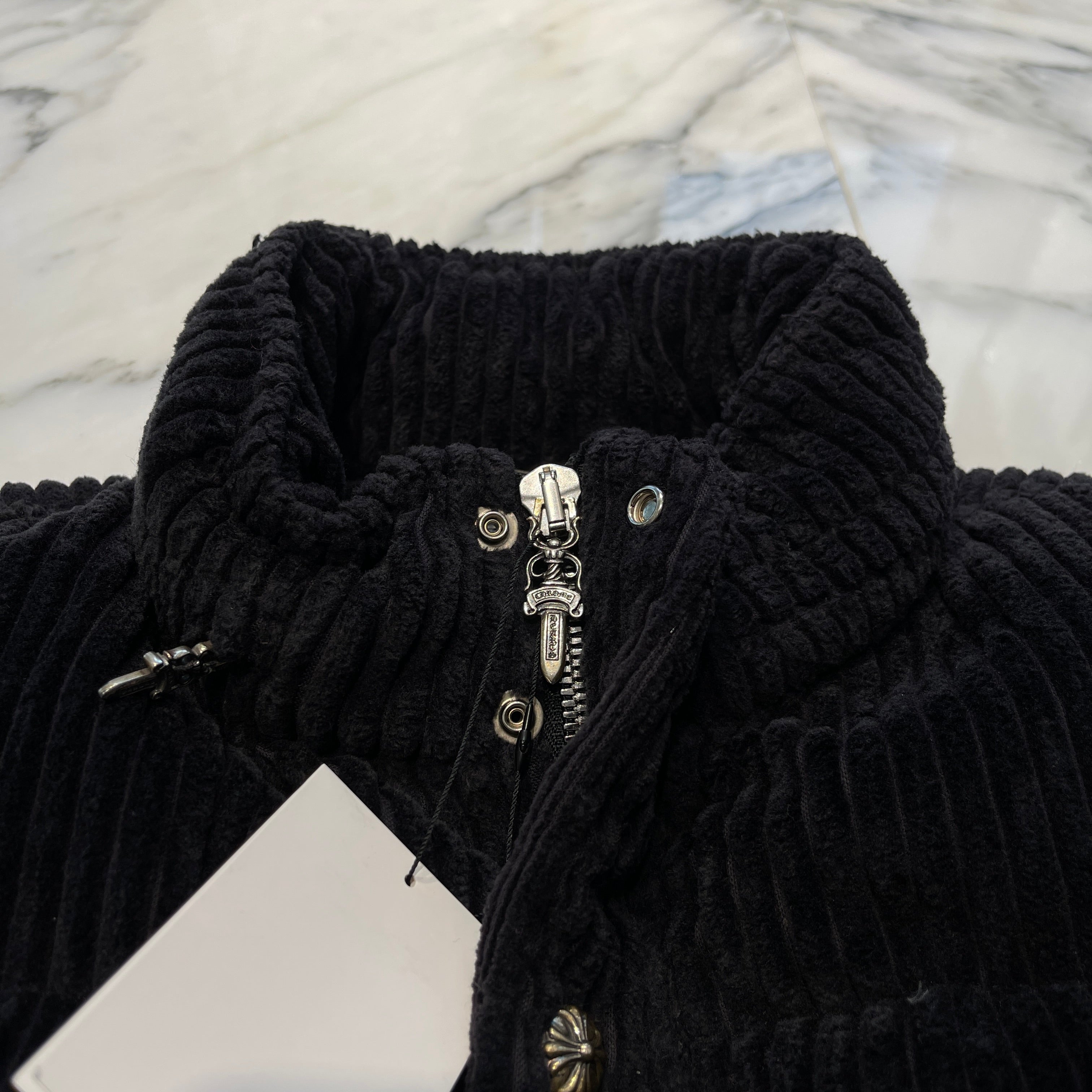 CHROME HEART × MATTY BOY Chomper Corduroy Puffer Jacket Size M クロムハーツ × マッティボーイ チョンパーコーデュロイ パファージャケット サイズM