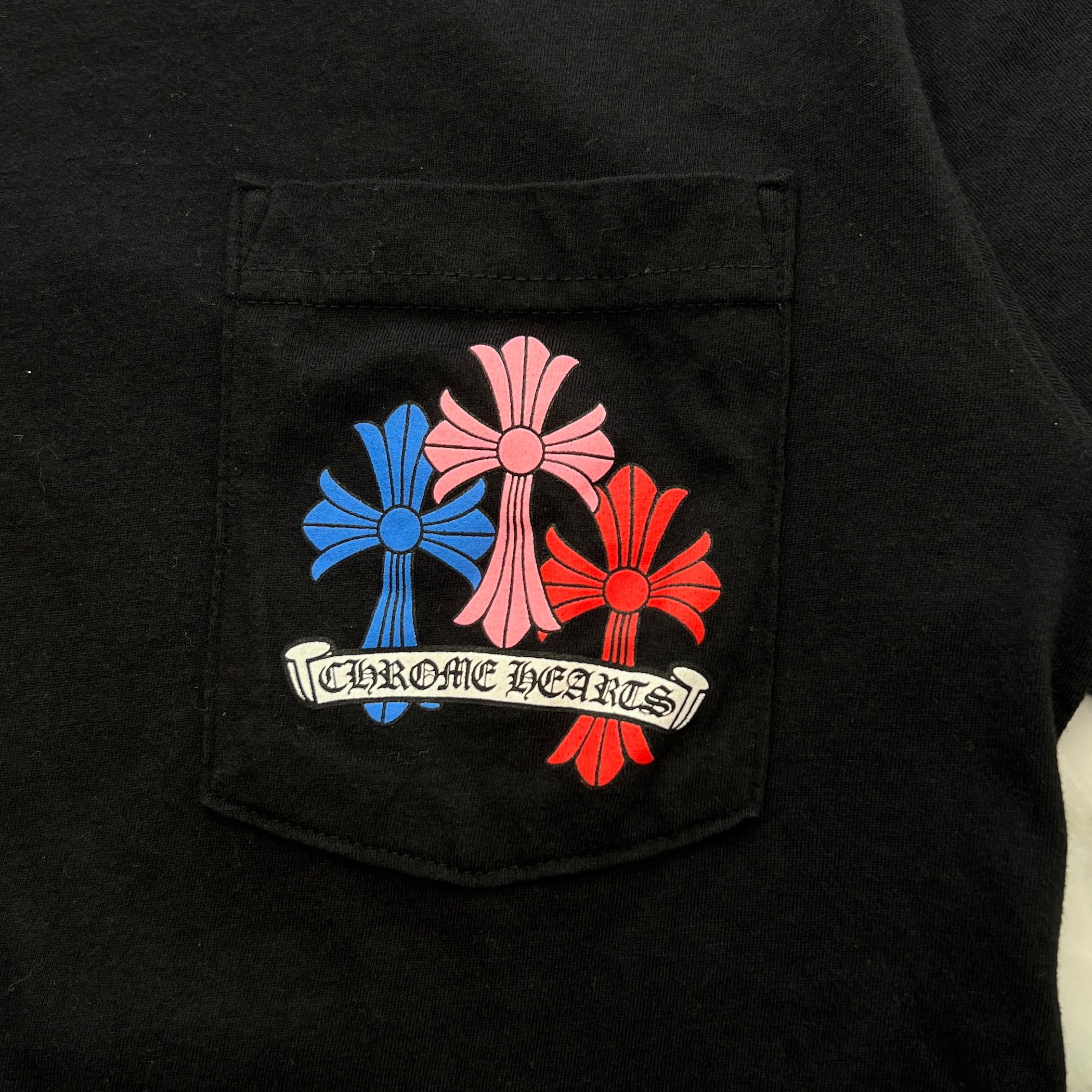 CHROME HEARTS 2021SS MLTCOL CEM CRS Tee Size S クロムハーツ マルチカラー セメタリークロス Tシャツ サイズS