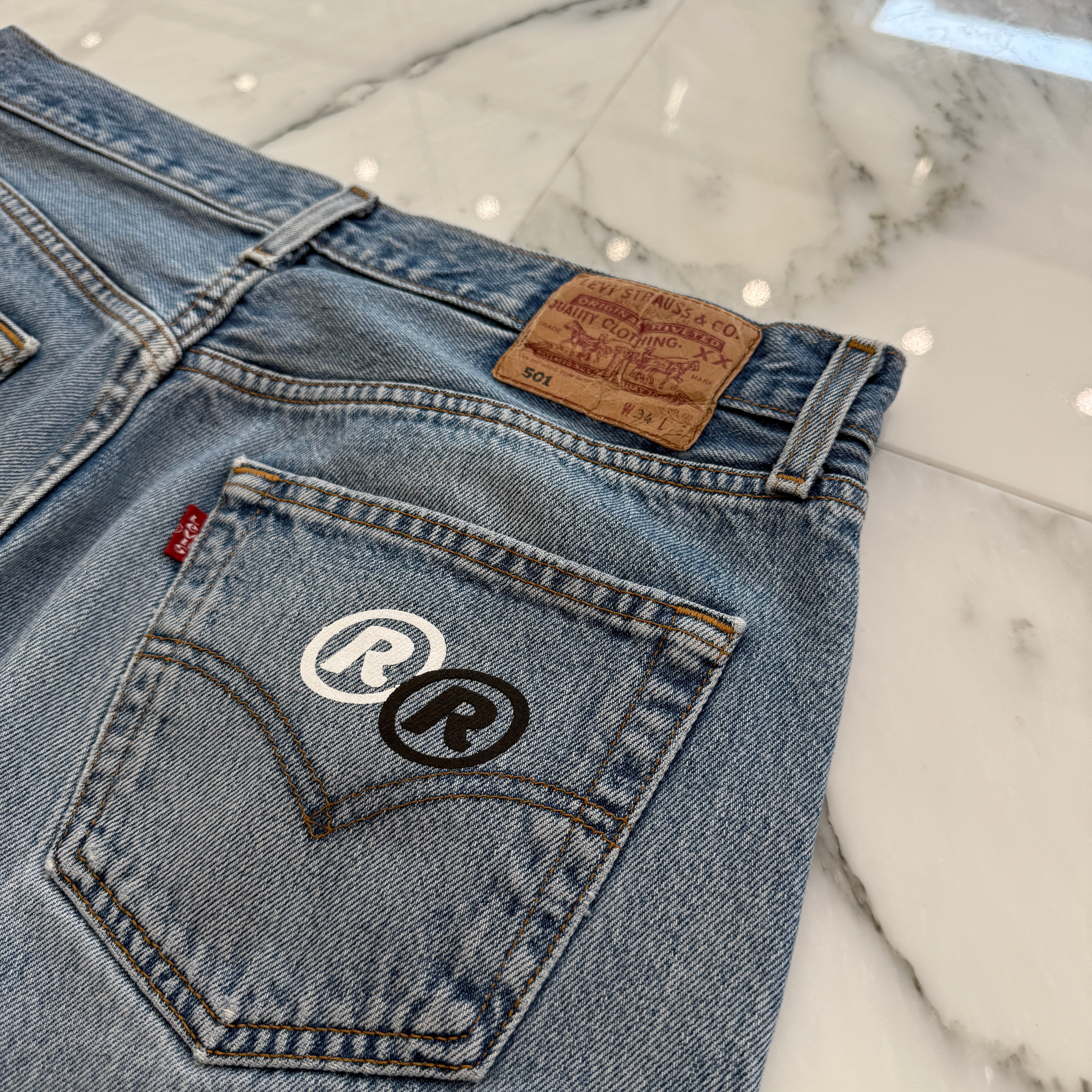 ABOUT DREAMS Butterfly Denim Shorts アバウトドリームズ バタフライ デニムショーツ