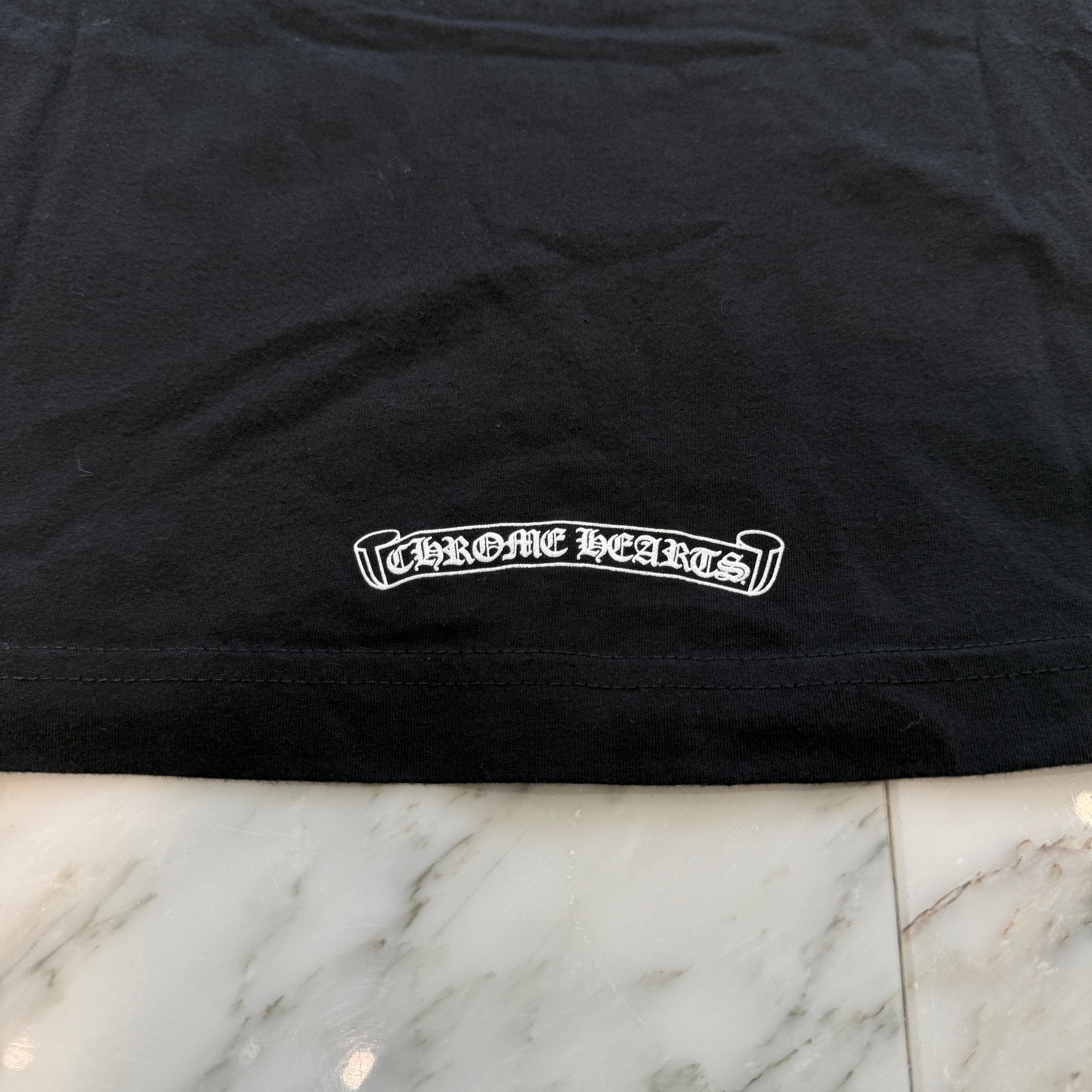 CHROME HEARTS American Flag Vine Dagger Horseshoe Tee Size M クロムハーツ アメリカンフラッグ ヴァインダガーホースシュー Tシャツ サイズM