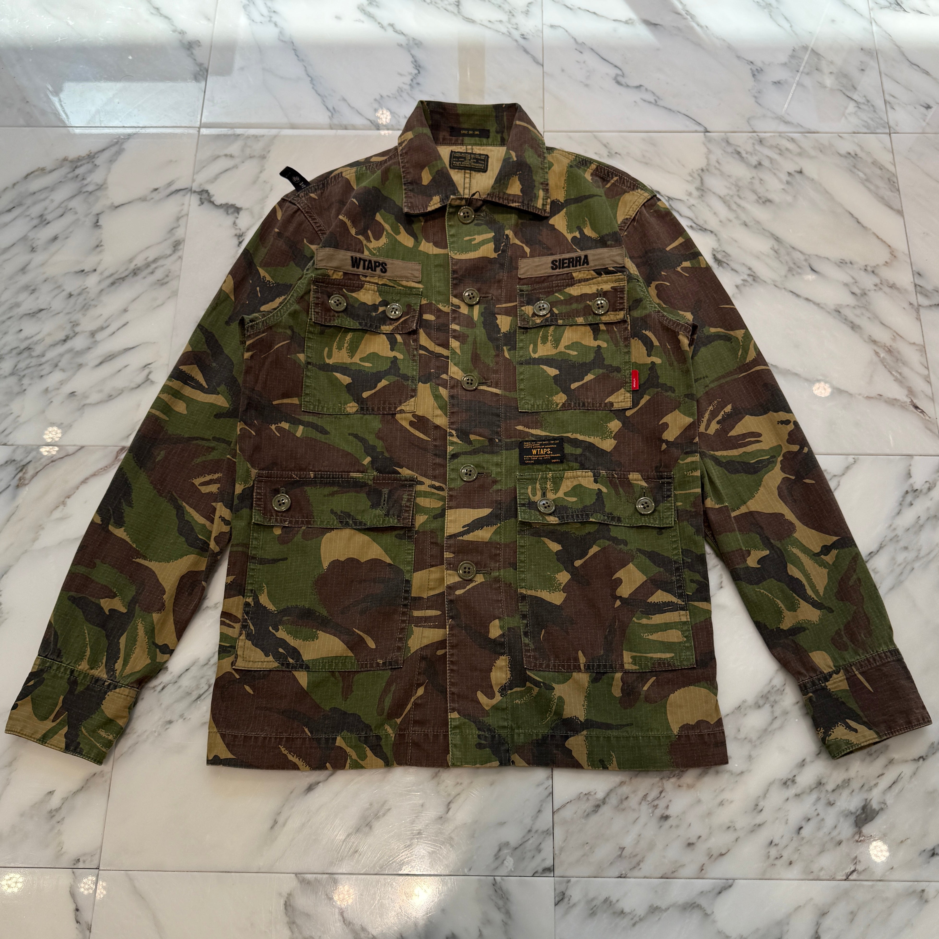 WTAPS 2014SS JUNGLE Shirt 141GWDT-SHM02 Size 1 ダブルタップス ジャングル シャツ サイズ1