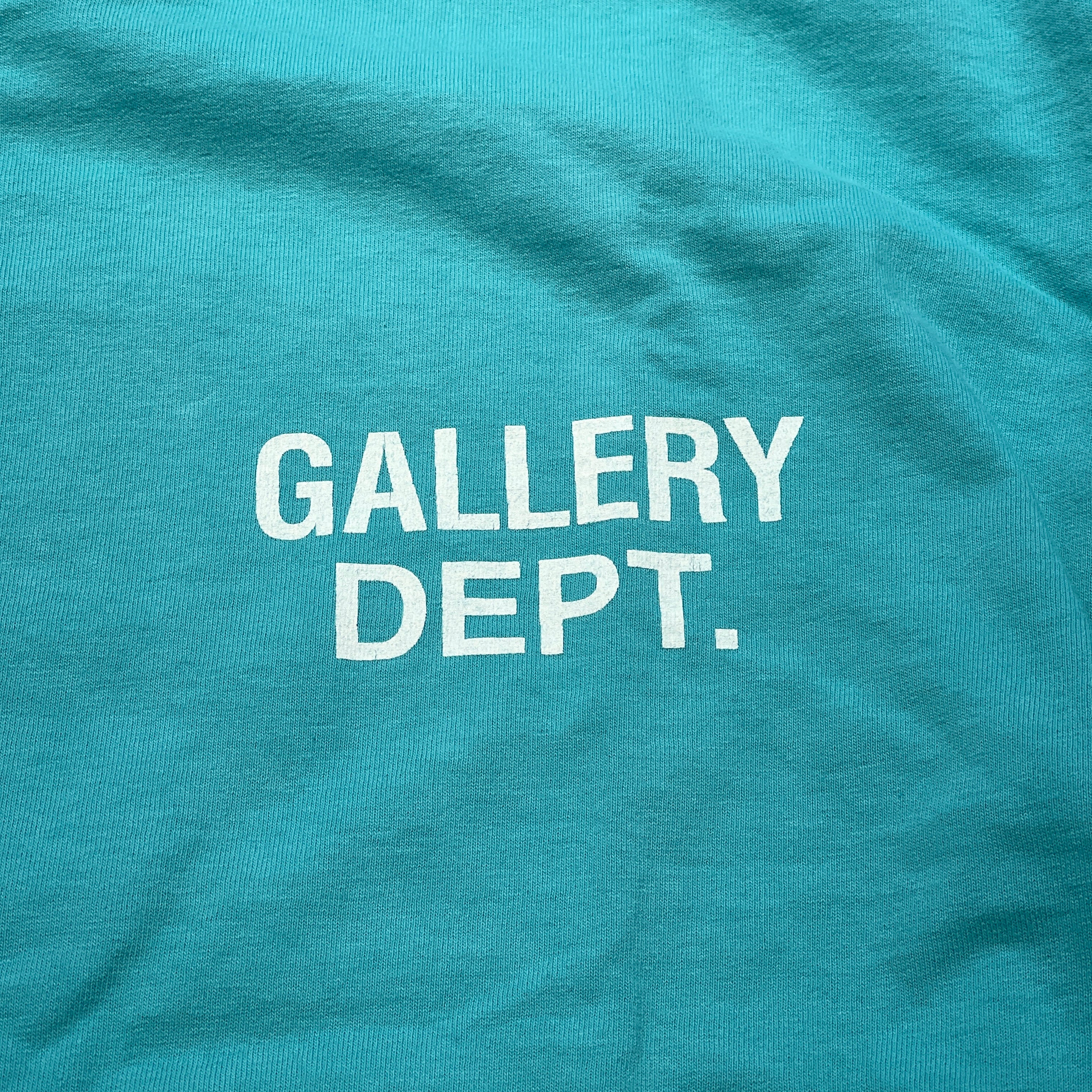 GALLERY DEPT. 2024SS Souvenir Long Sleeve Tee "TEAL" SS-1142 Size 2XL ギャラリーデプト スーヴェニア ロングスリーブTシャツ "ティール" サイズ2XL