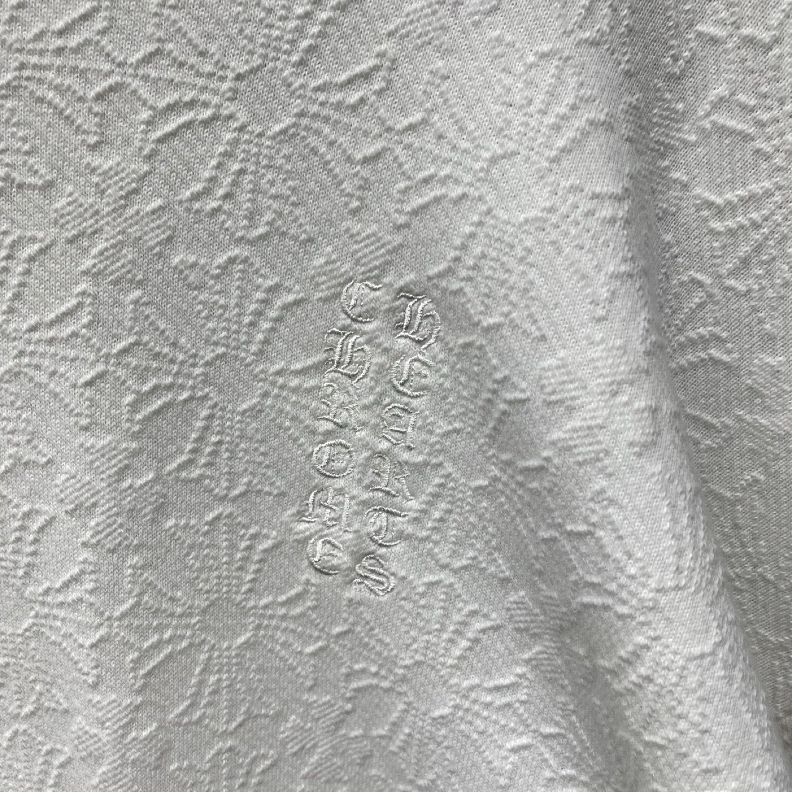 CHROME HEARTS Ynot CH Plus Jacquard Sweat Shirt Size L