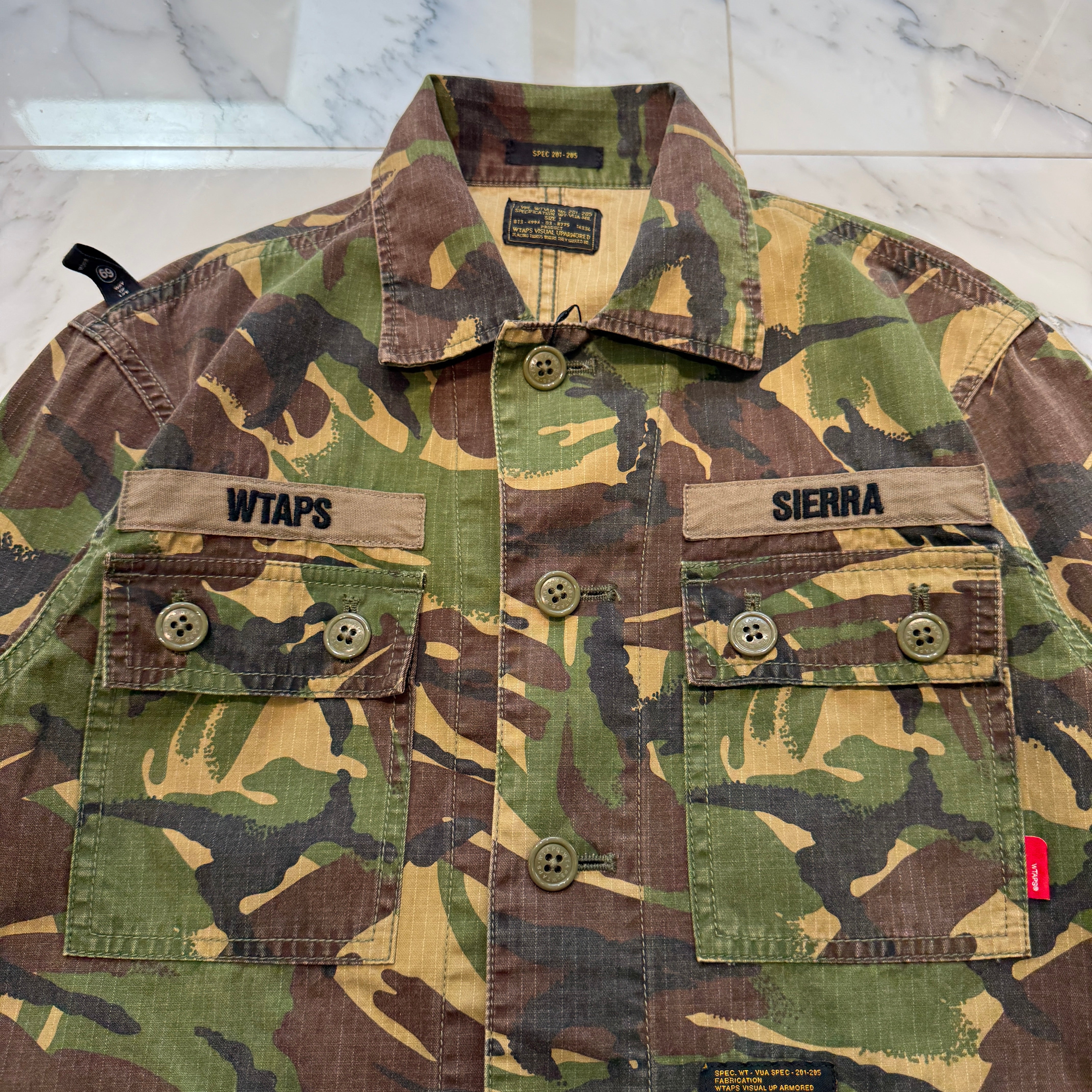 WTAPS 2014SS JUNGLE Shirt 141GWDT-SHM02 Size 1 ダブルタップス ジャングル シャツ サイズ1