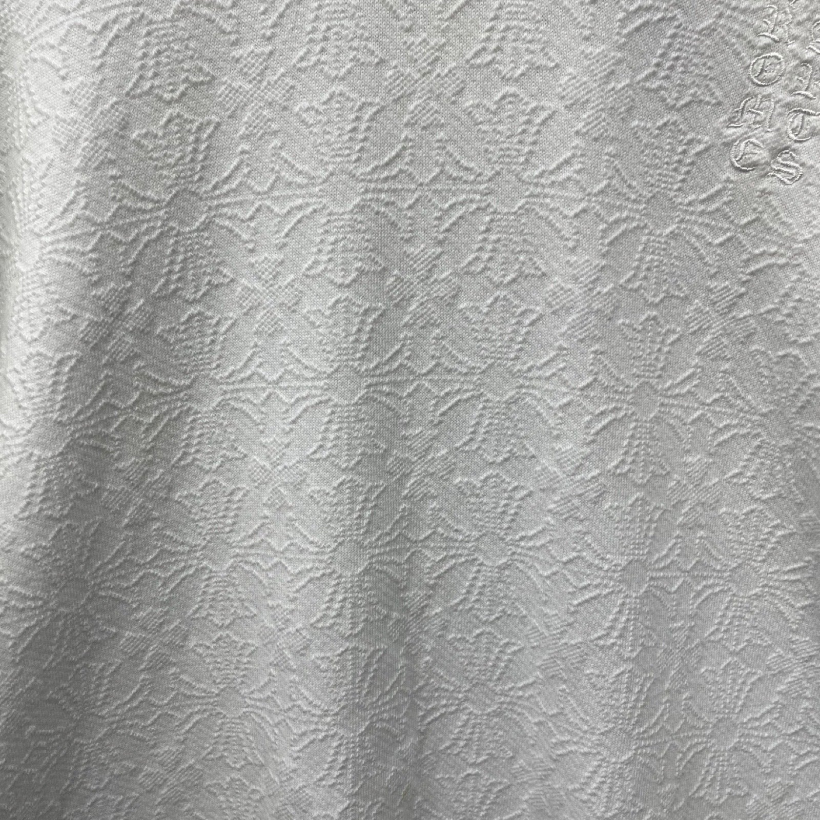 CHROME HEARTS Ynot CH Plus Jacquard Sweat Shirt Size L