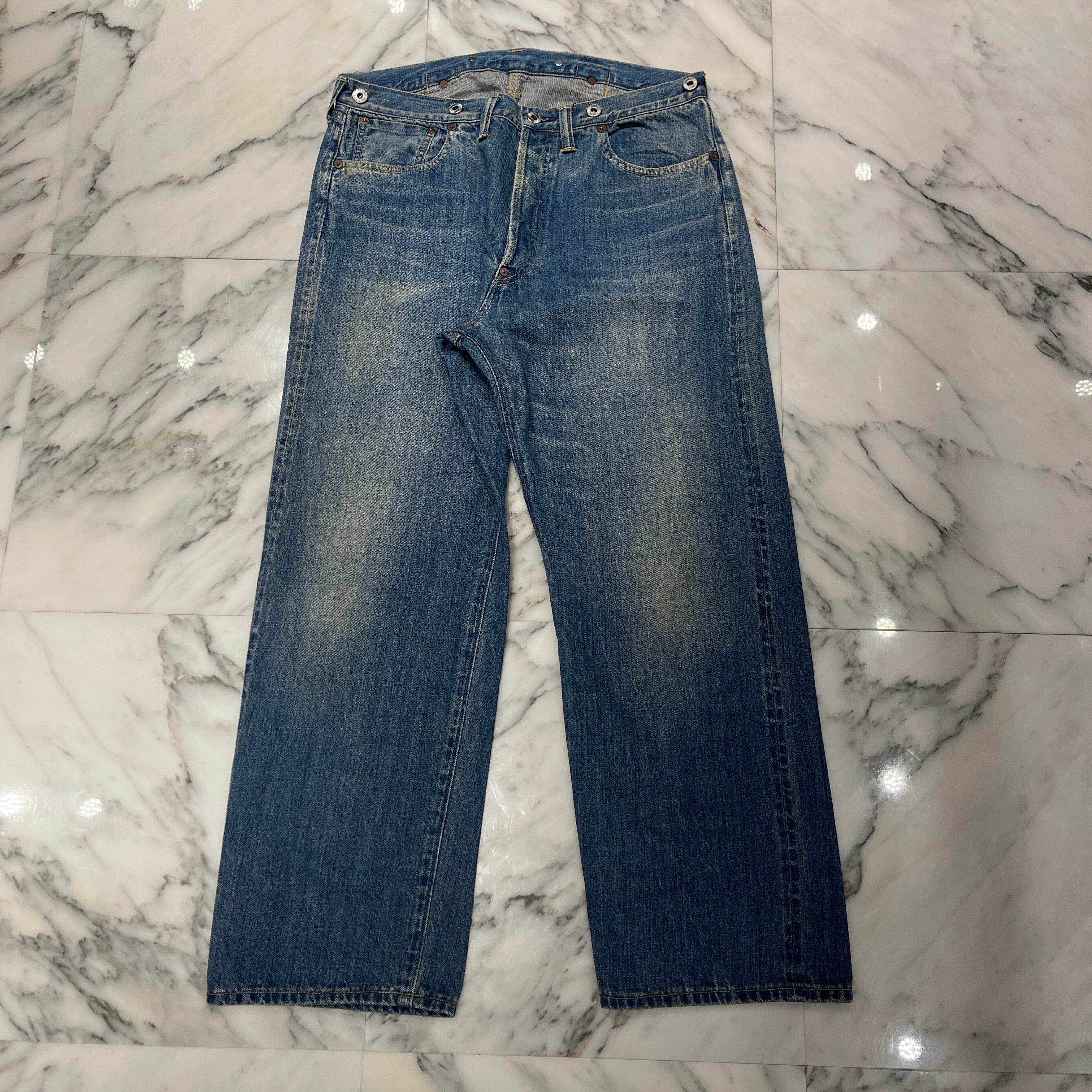A.PRESSE No.2 Washed Denim Pants 23SAP-04-06H サイズ36 アプレッセ No.2 ウォッシュドデニムパンツ サイズ36