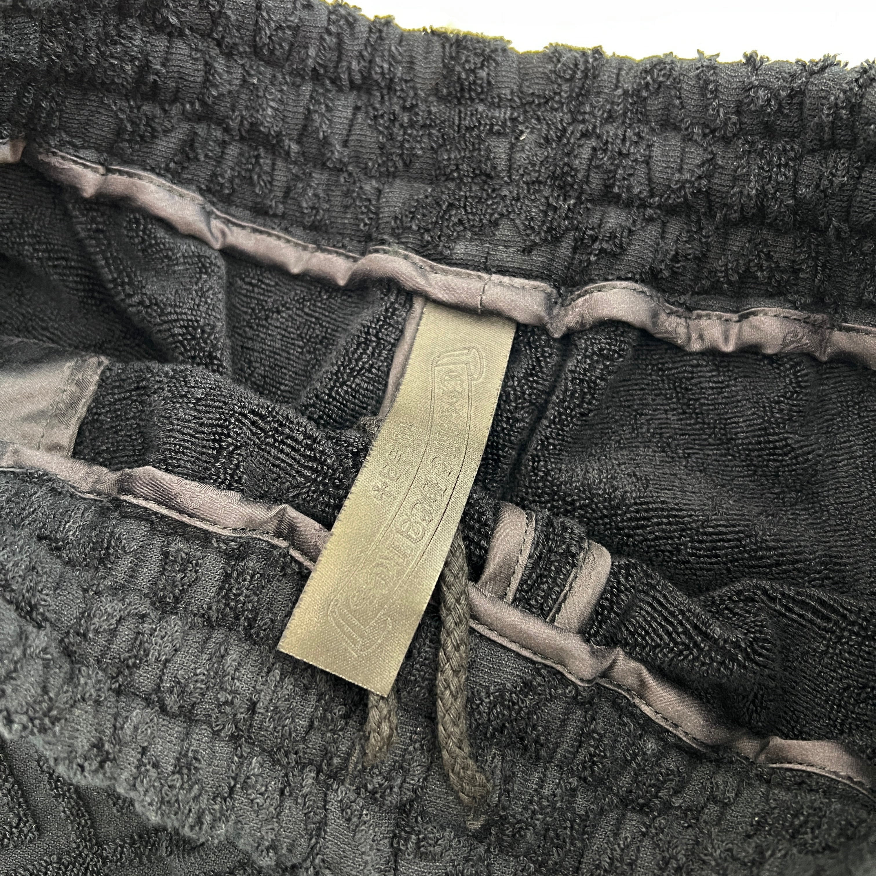 CHROME HEARTS Y NOT CH Plus Pattern Pile Terry Shorts Size L クロムハーツ ワイノット CHプラス総柄 パイル地 テリーショーツ サイズL