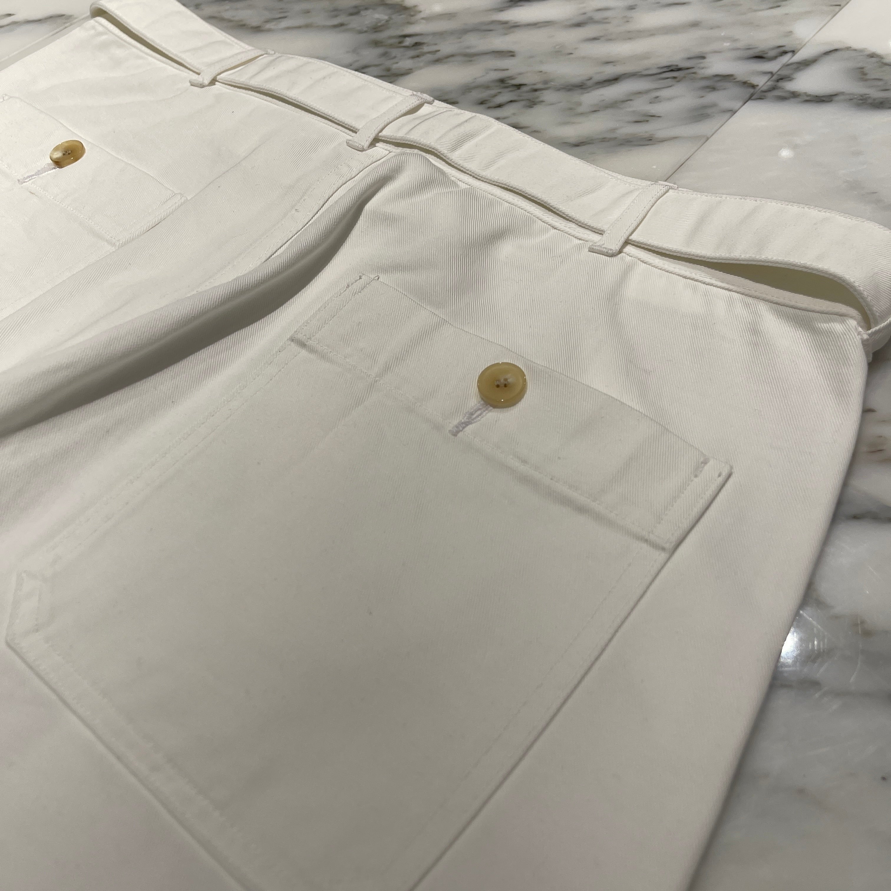 AURALEE 2022SS HARD TWIST FINX HEAVY CHINO BELT Pants A22SP01OC Size 4 オーラリー ハードツイスト フィンクスヘビーチノベルトパンツ サイズ4