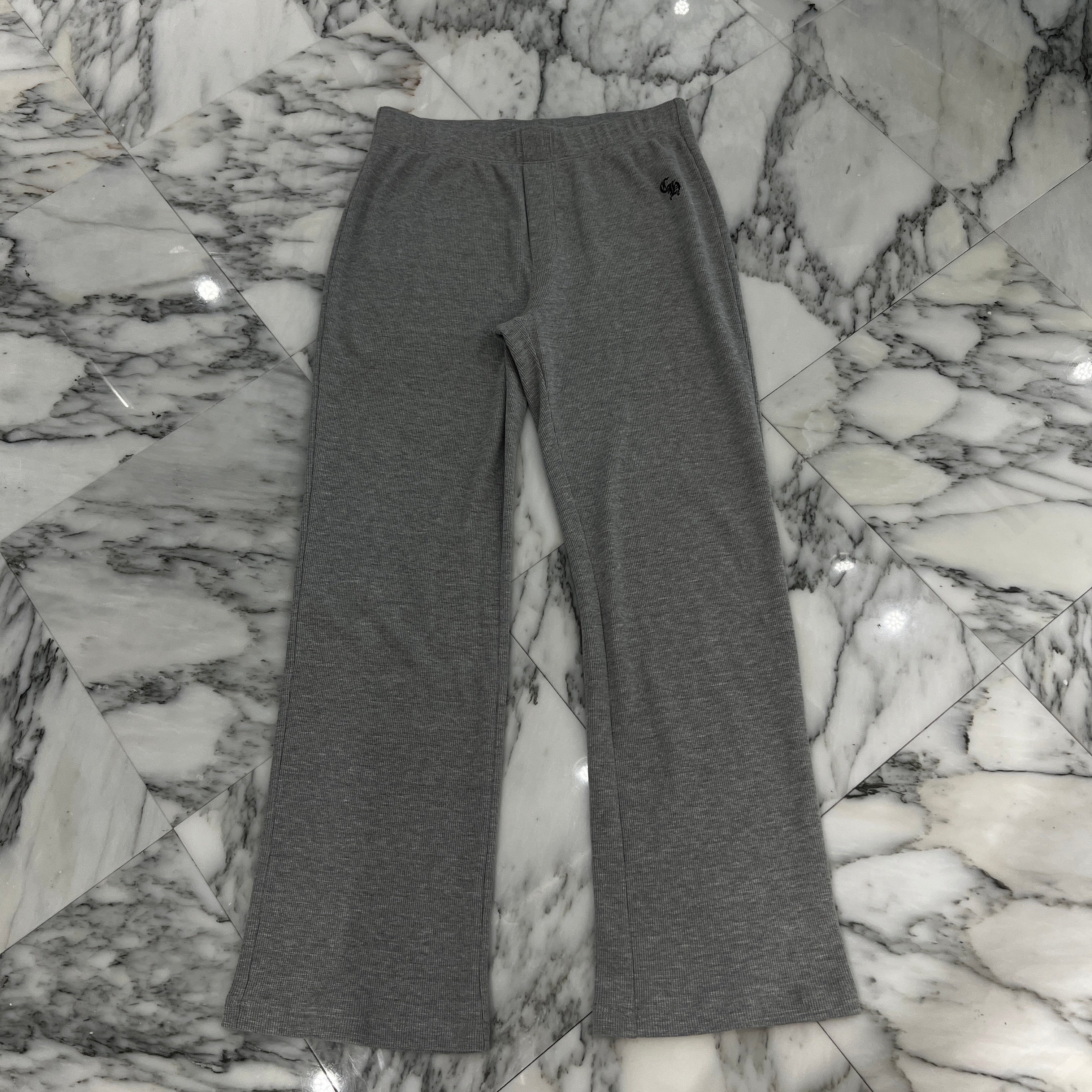 CHROME HEARTS Y NOT CH Logo Embroidery Thermal Long Pants Size L クロムハーツ ワイノット CHロゴ 刺繍 サーマル ロングパンツ サイズL