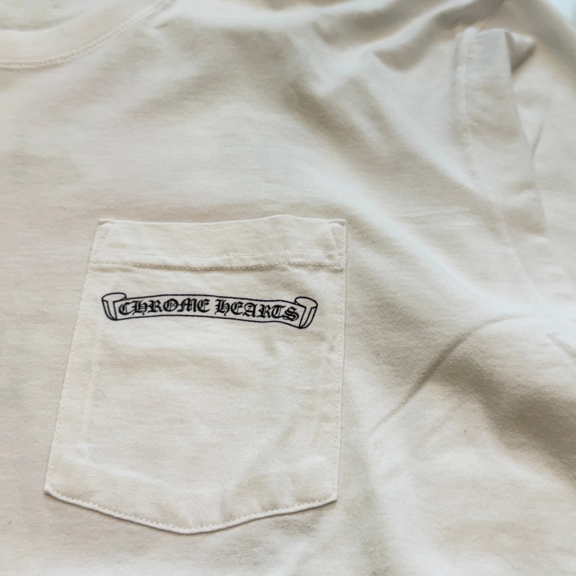 CHROME HEARTS Dagger Eye Chart Long Sleeve Tee Size XL クロム