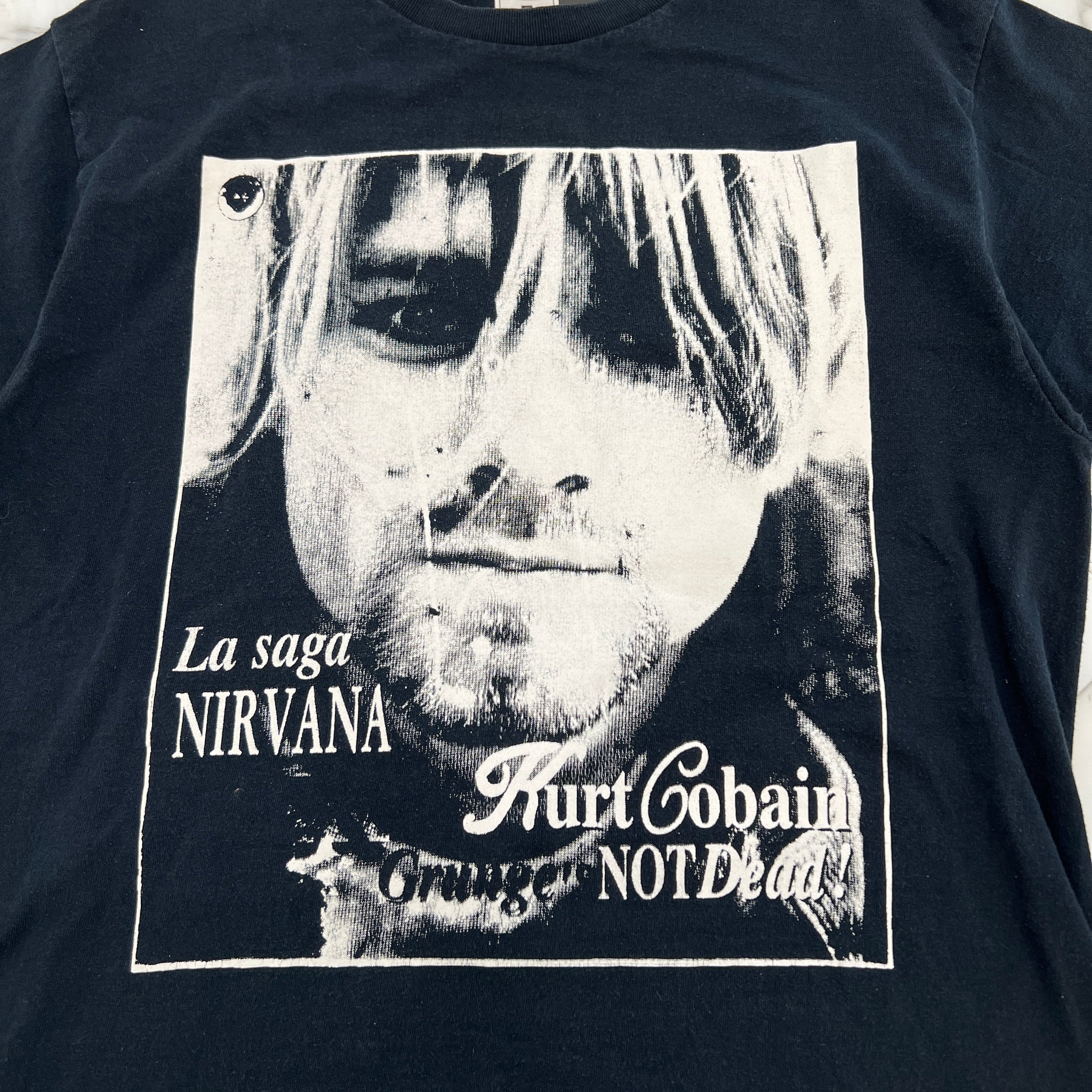 Vintage 90's Nirvana Kurt Cobain "NOT DEAD!" FRUIT OF THE LOOM S/S Tee Size L 90's ニルヴァーナ カートコバーン "ノットデッド!" フルーツオブザルーム社製 Tシャツ サイズL