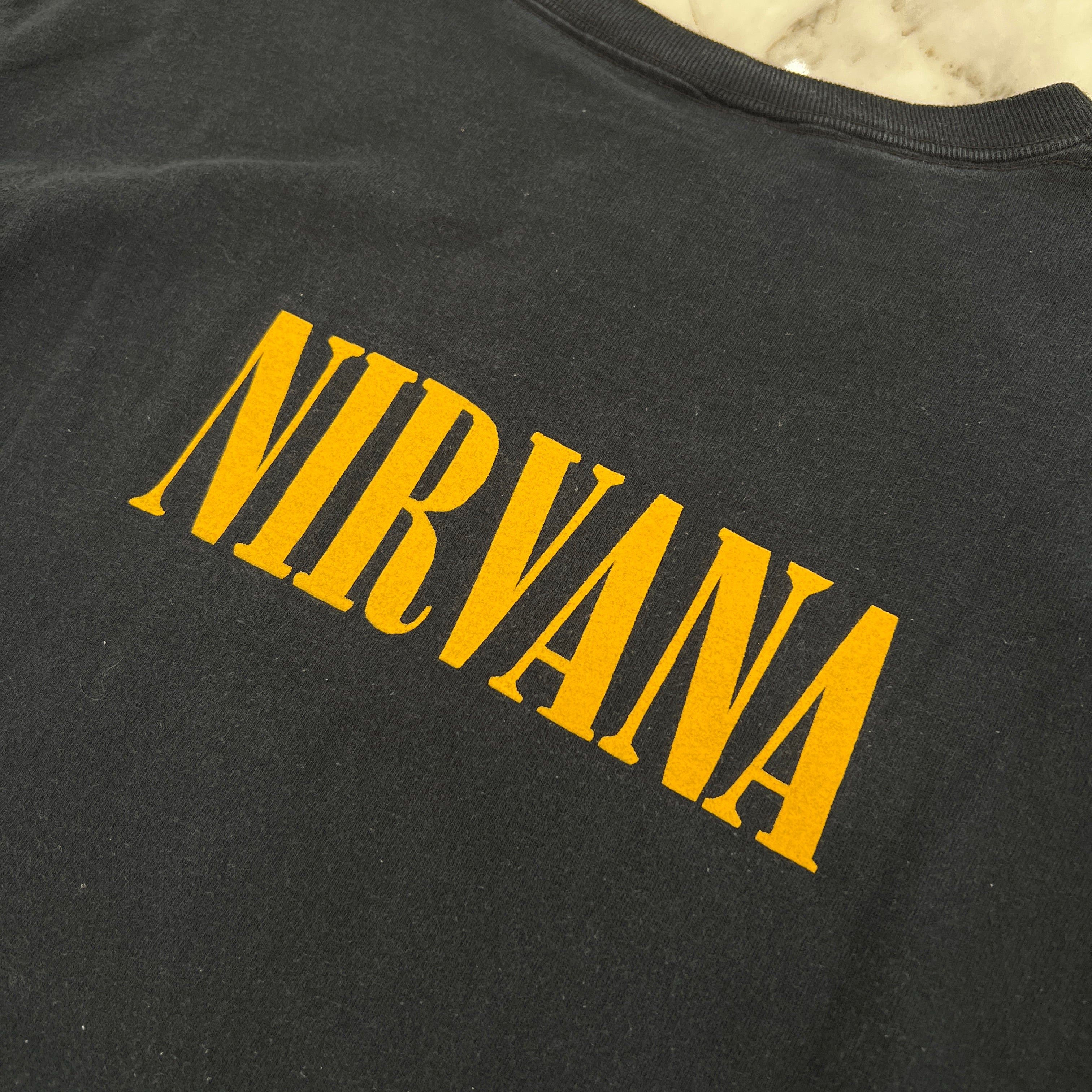 Vintage 90's Nirvana Kurt Cobain "NOT DEAD!" FRUIT OF THE LOOM S/S Tee Size L 90's ニルヴァーナ カートコバーン "ノットデッド!" フルーツオブザルーム社製 Tシャツ サイズL